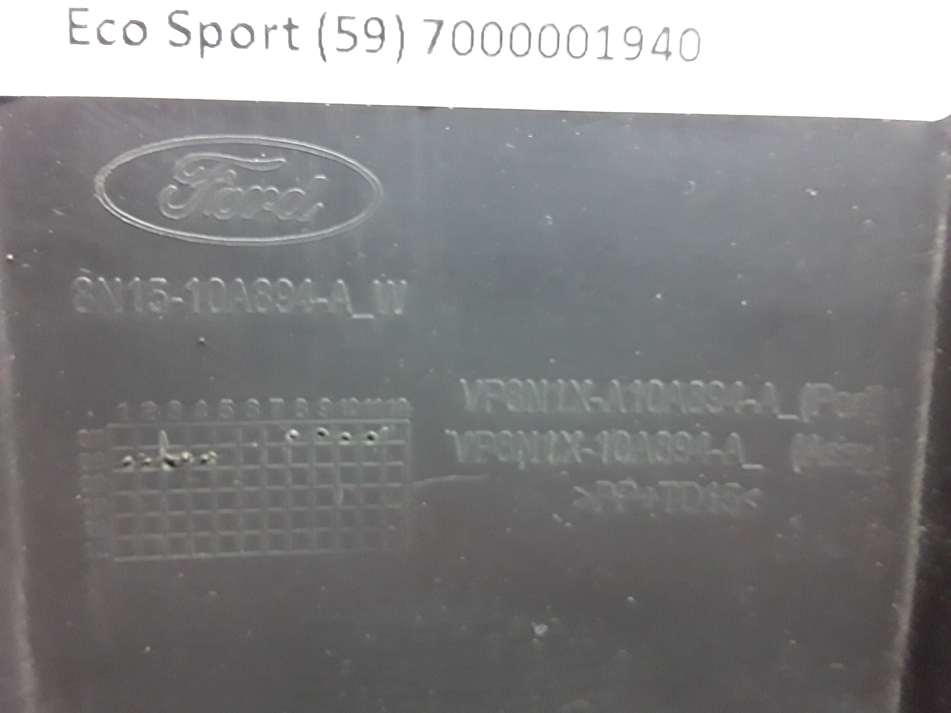 Moldura Painel Instrumento Ford Ecosport 2010 5