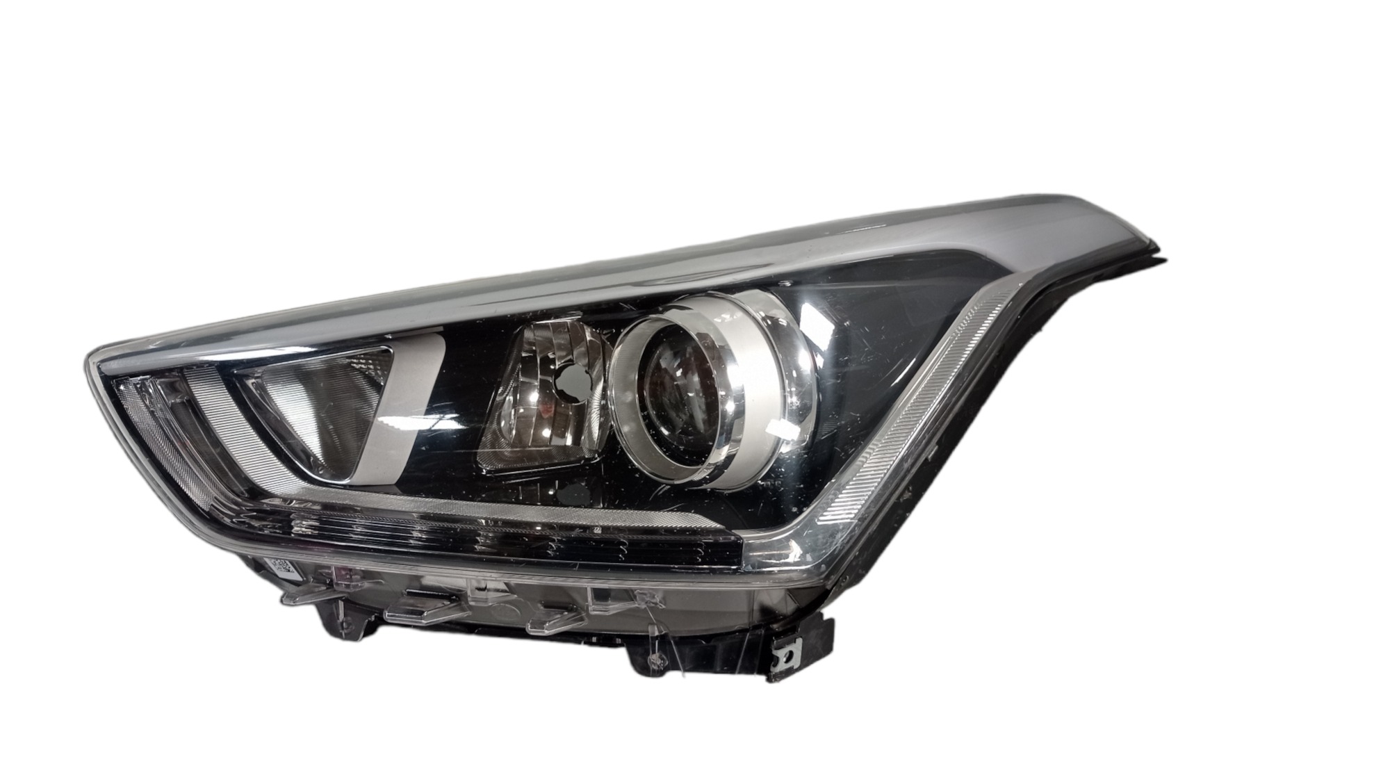 Farol Esquerdo Hyundai Creta Led Mascara Negra 17 23 Recu 1