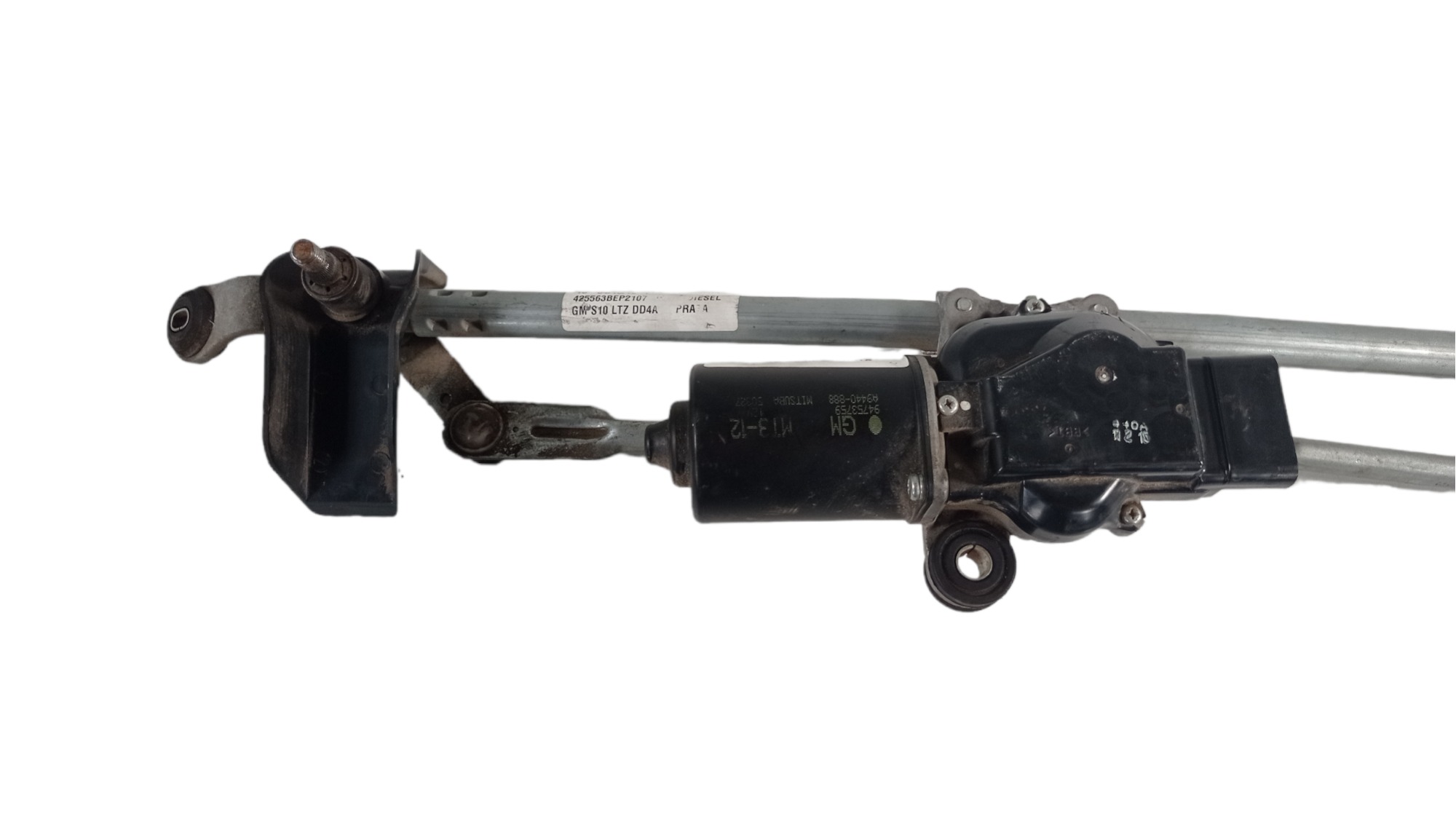 Motor Do Limpador Parabrisa Gm S10 2016 2