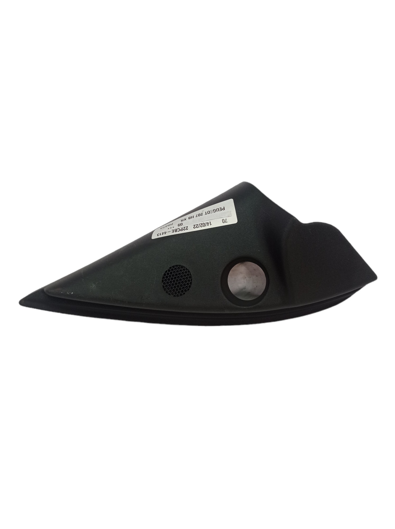 Acabamento Interno Retrovisor Direito Peugeot 207 2009 3