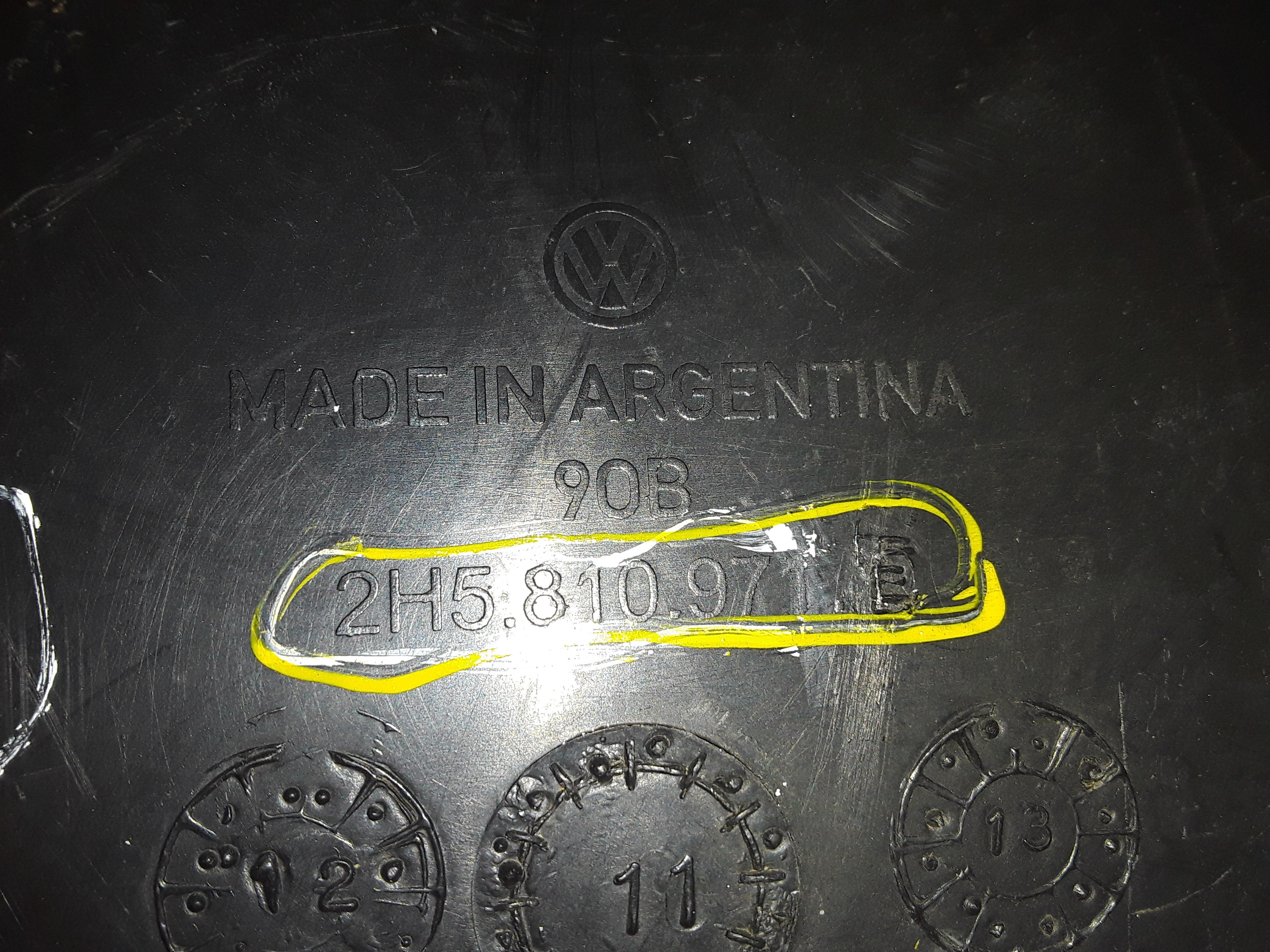 2h5810971e Parabarro Traseiro Esquerdo Vw Amarok 2010 7