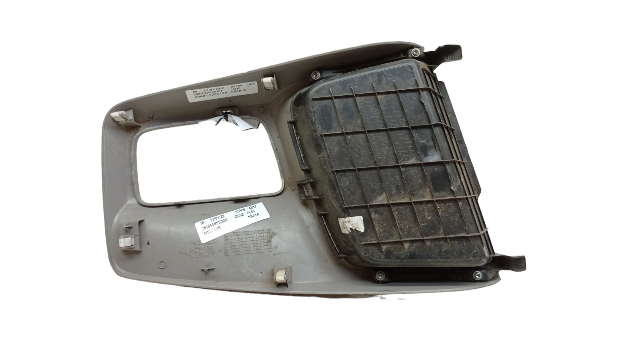 ACABAMENTO DO CONSOLE CENTRAL HONDA CIVIC 2008 4
