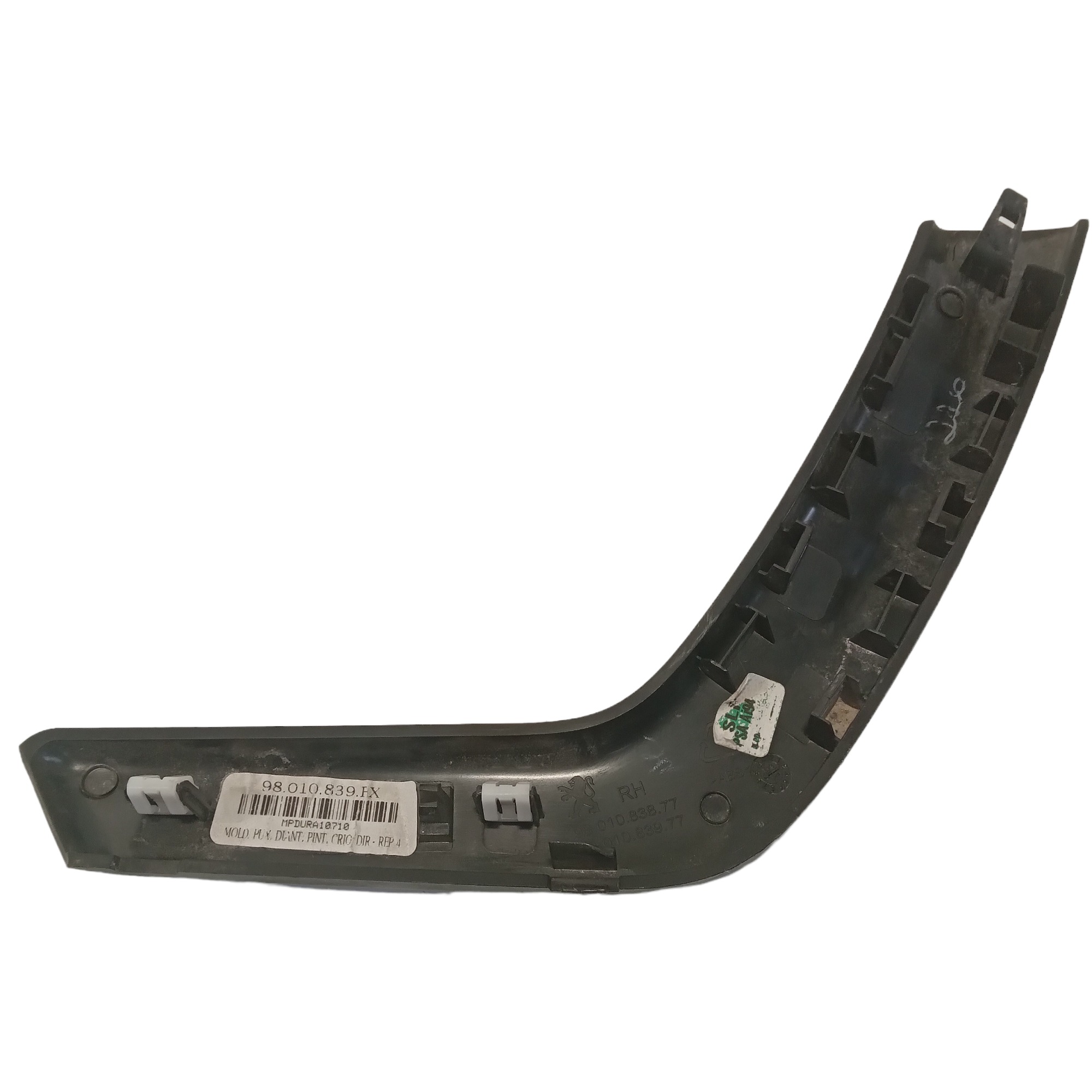 9801083977 Moldura Puxador Diant Dir Peugeot 2008 Griffe 2