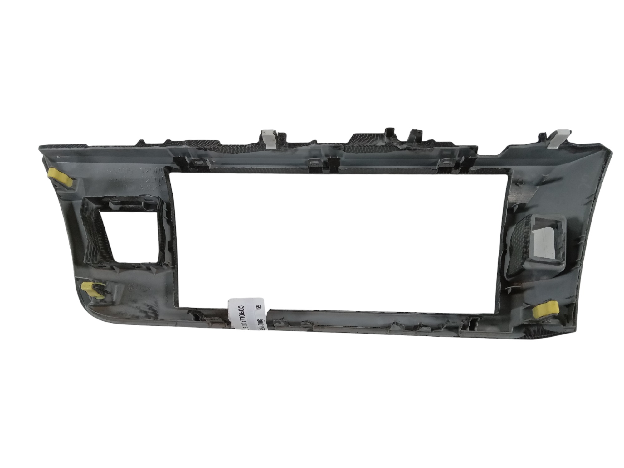 Moldura Central Multimídia Toyota Corolla 2015 Preto 2
