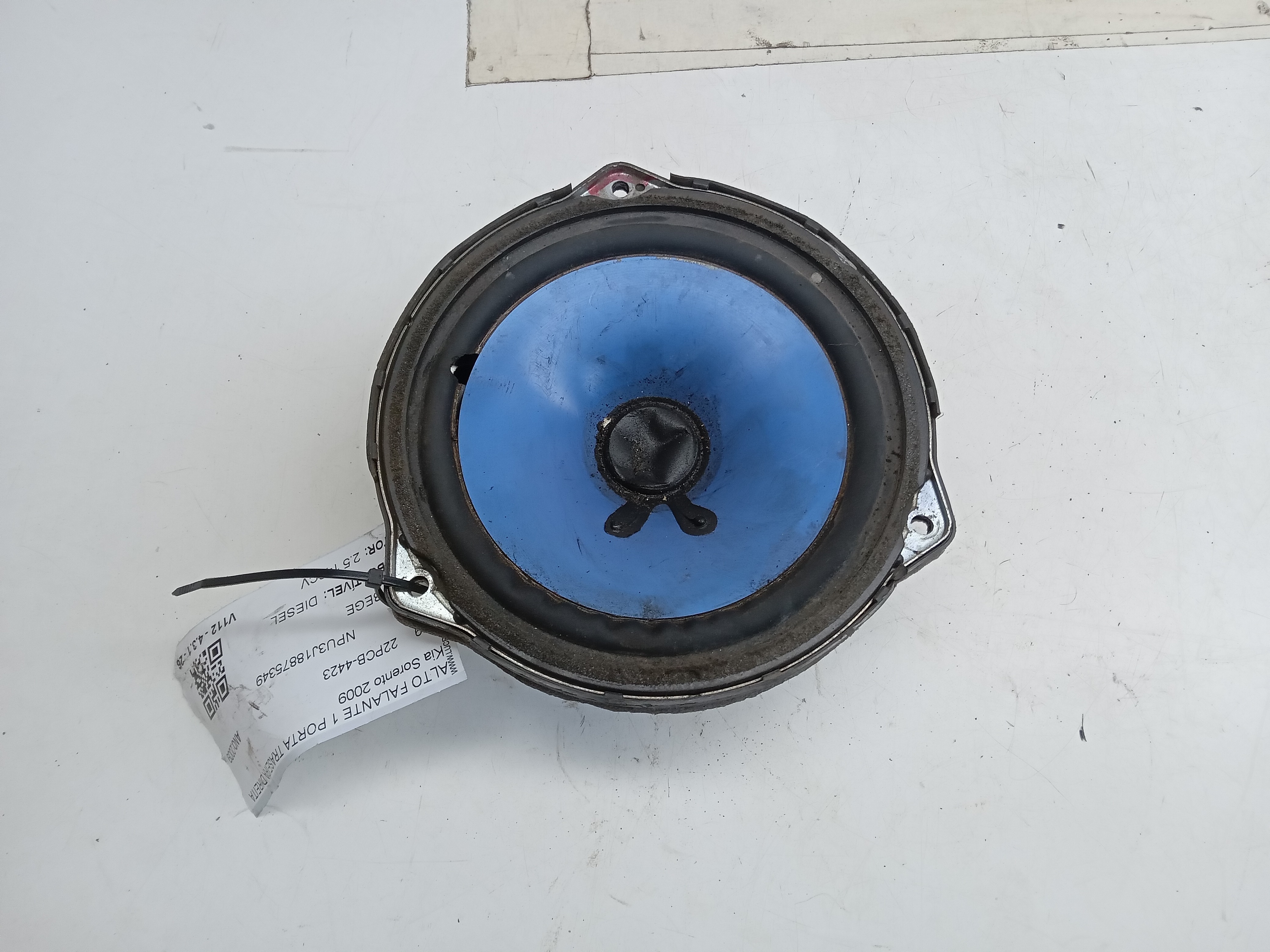 ALTO FALANTE 1 PORTA TRASEIRA DIREITA Kia Sorento 2009