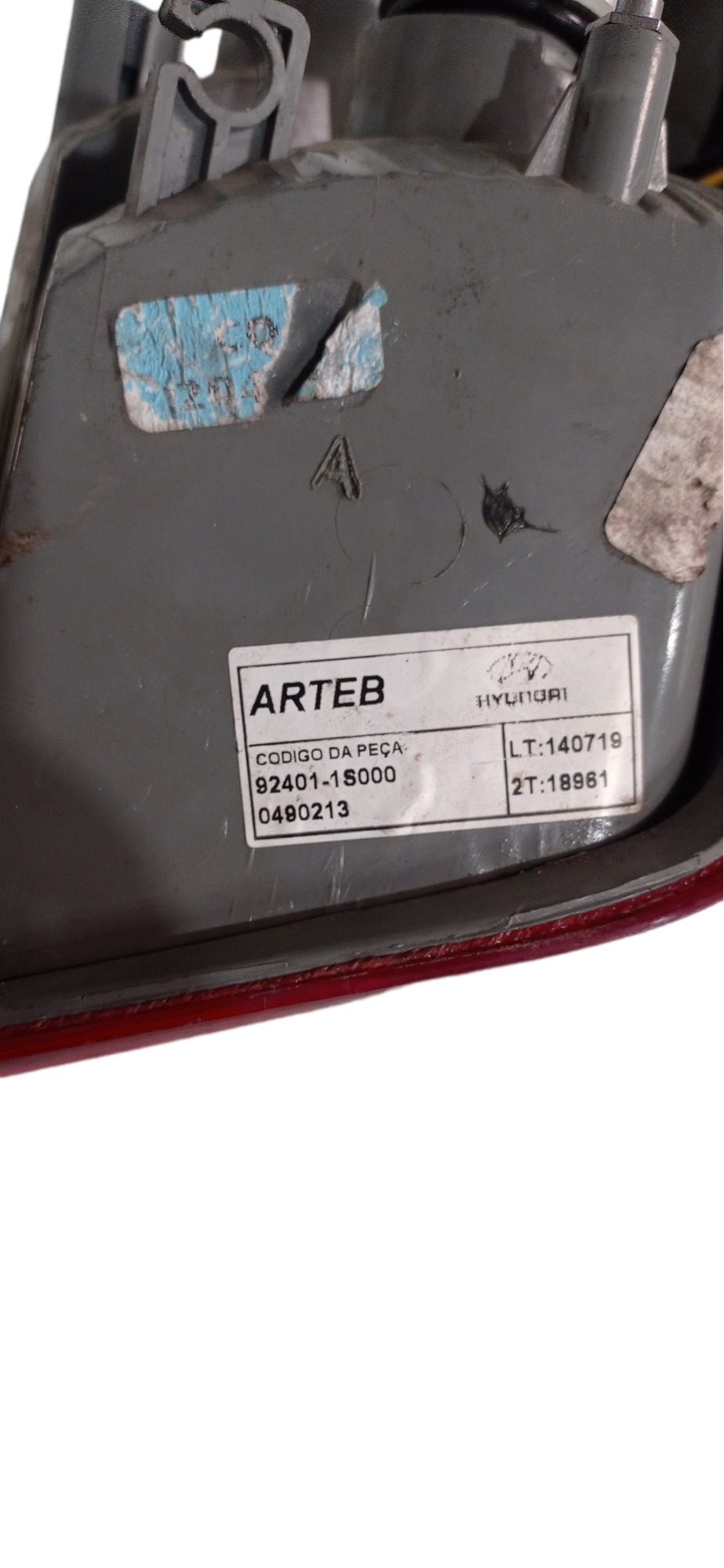 Lanterna Traseira Esquerda Hyundai Hb20 Hatch 2012 A 2014 7