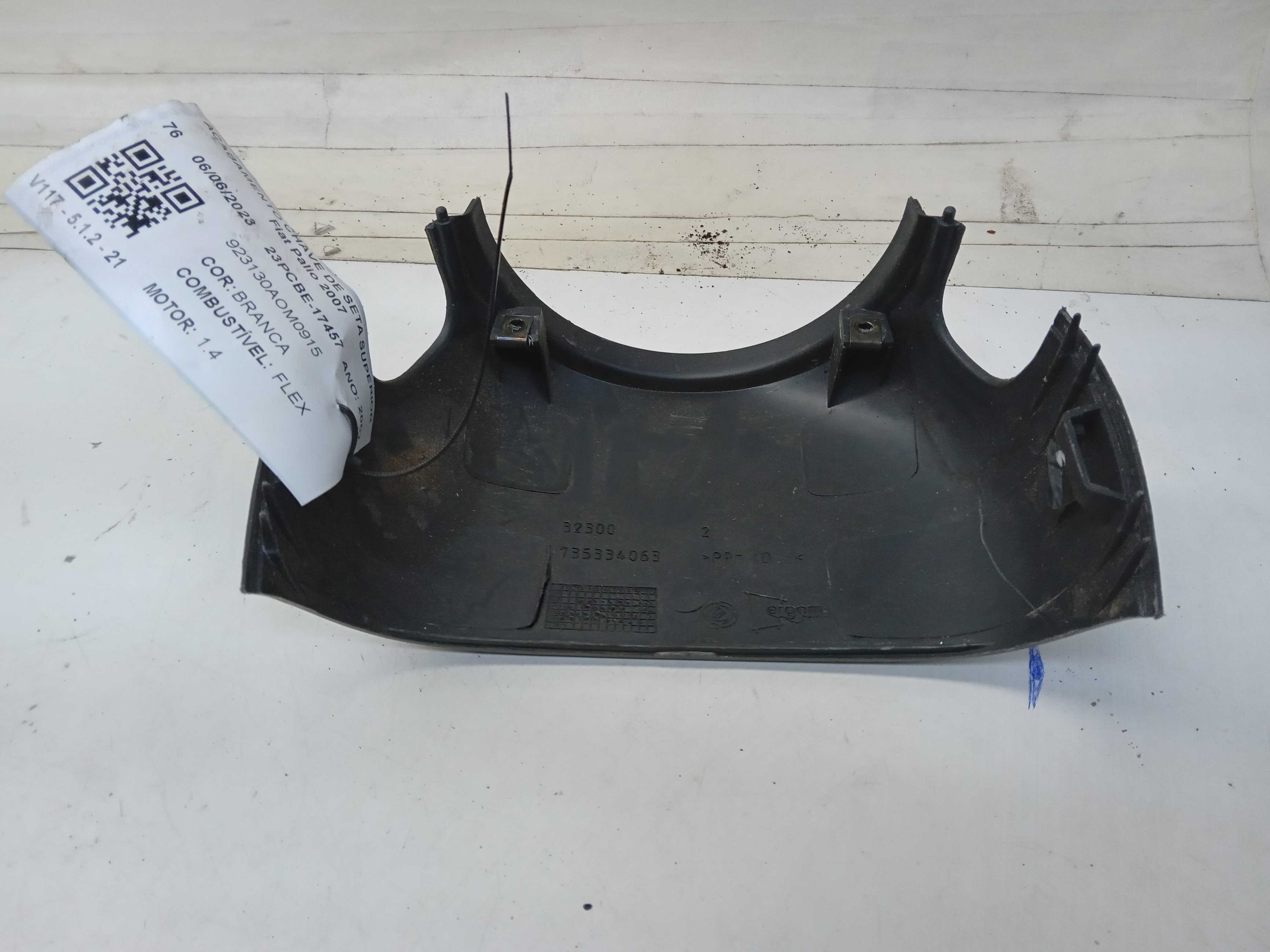 ACABAMENTO CHAVE SETA SUPERIOR Fiat Palio 2007 2
