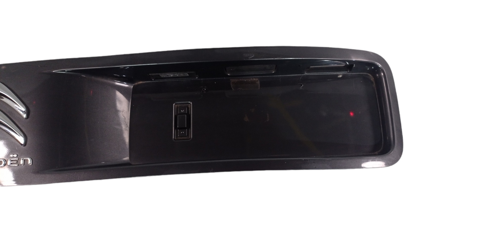 Moldura Aplique Placa Tampa Traseira Citroen Aircross 09 14 Xxxx 1