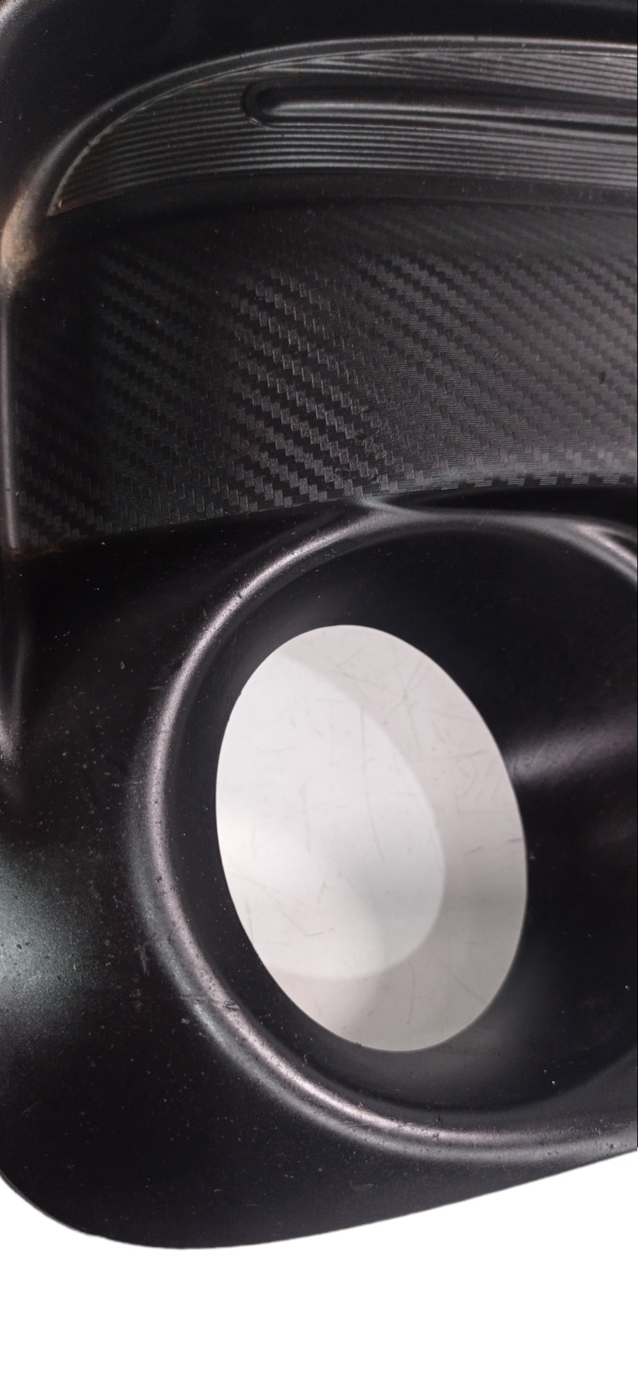 Grade Moldura Farol Milha Direito Toyota Etios 2016 2017 Preto Direito 5