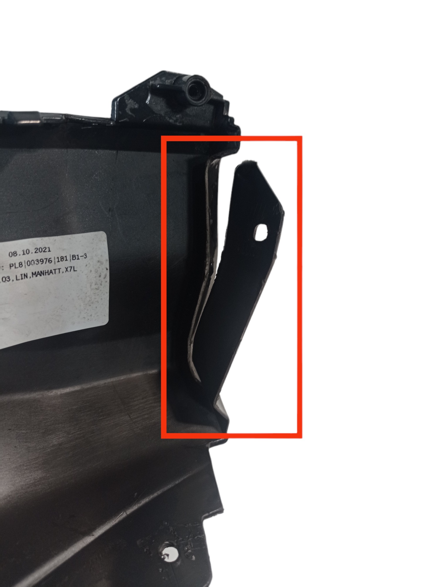 Acabamento Moldura Spoiler Parachoque Diant Q3 2019 2020 10