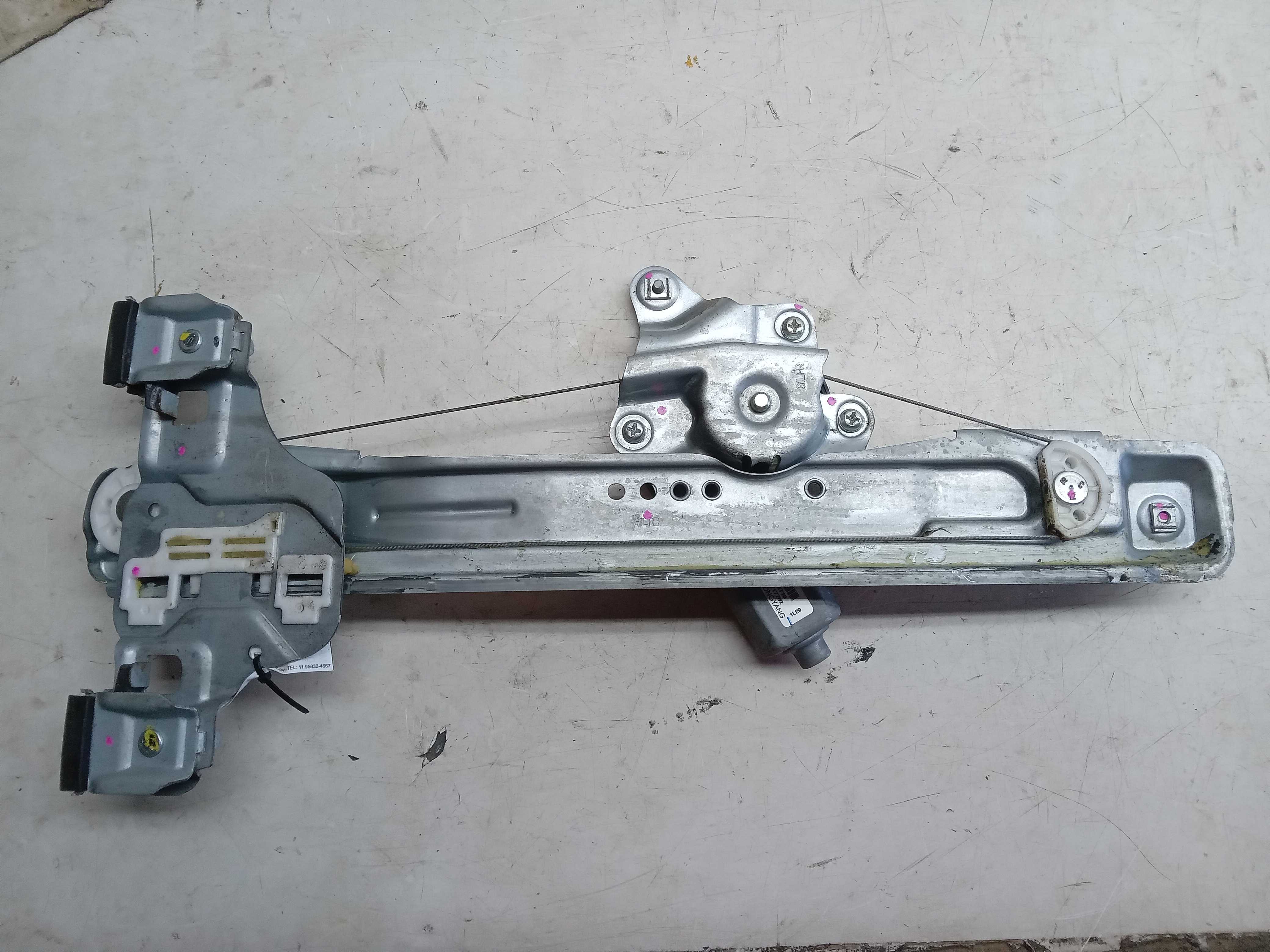 MÁQUINA DE VIDRO PORTA TRASEIRA LD CHEVROLET COBALT 201 2