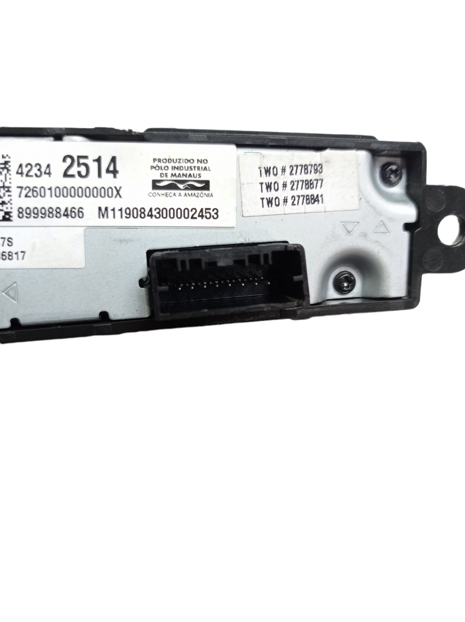 Botão Comando Mylink Gm Spin 2019 2020 3