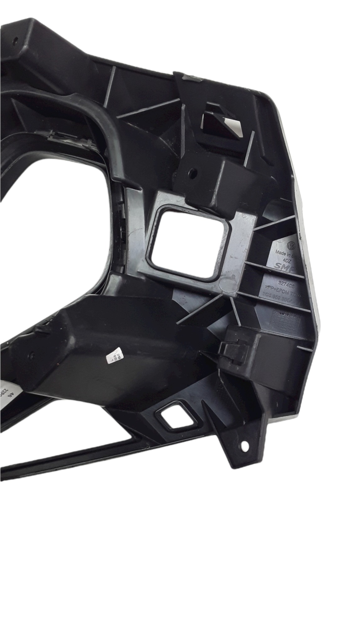 Grade Moldura Farol De Milha Esquerdo Vw Nivus 2019 A 2021 4
