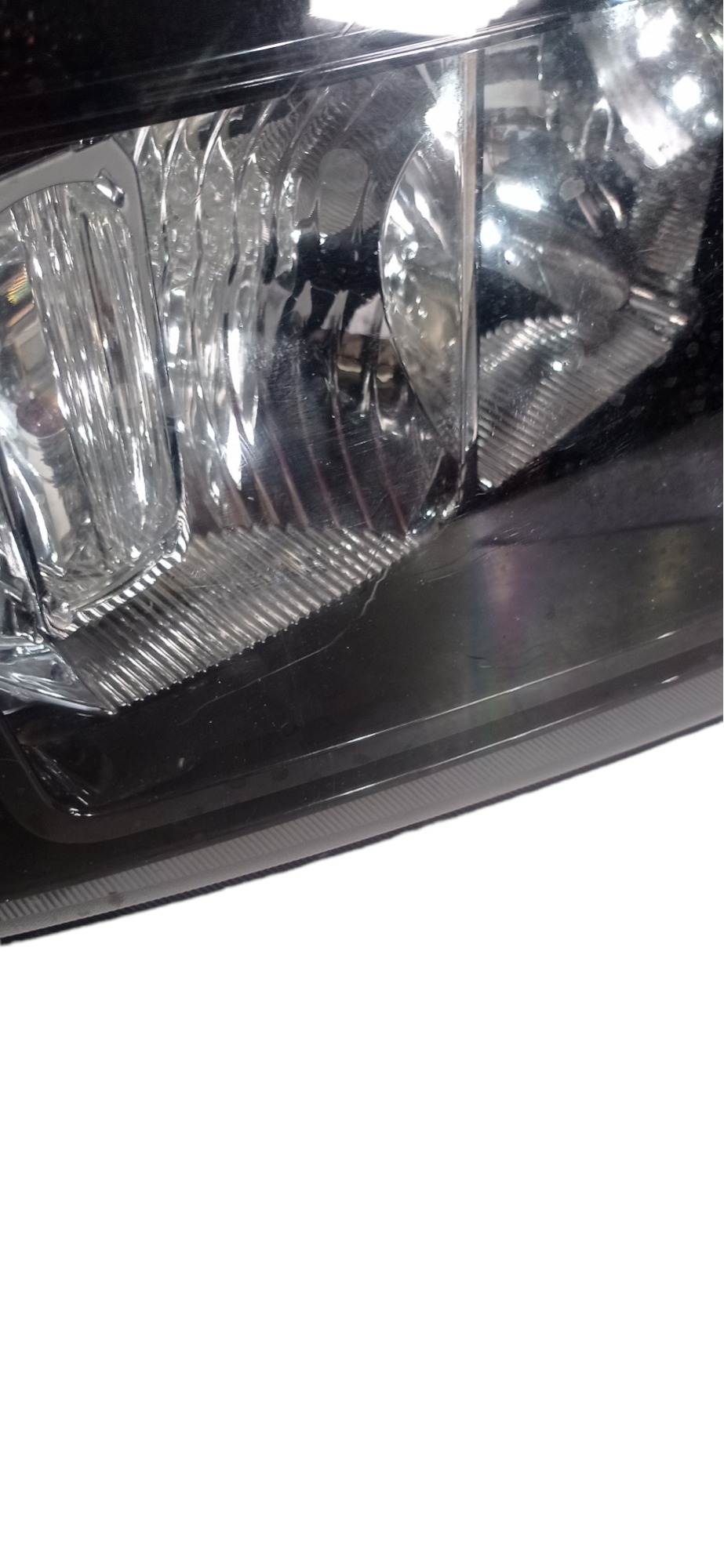 Farol Esquerdo Mascara Negra Ford Ranger 2010 A 2012 P Recu 4