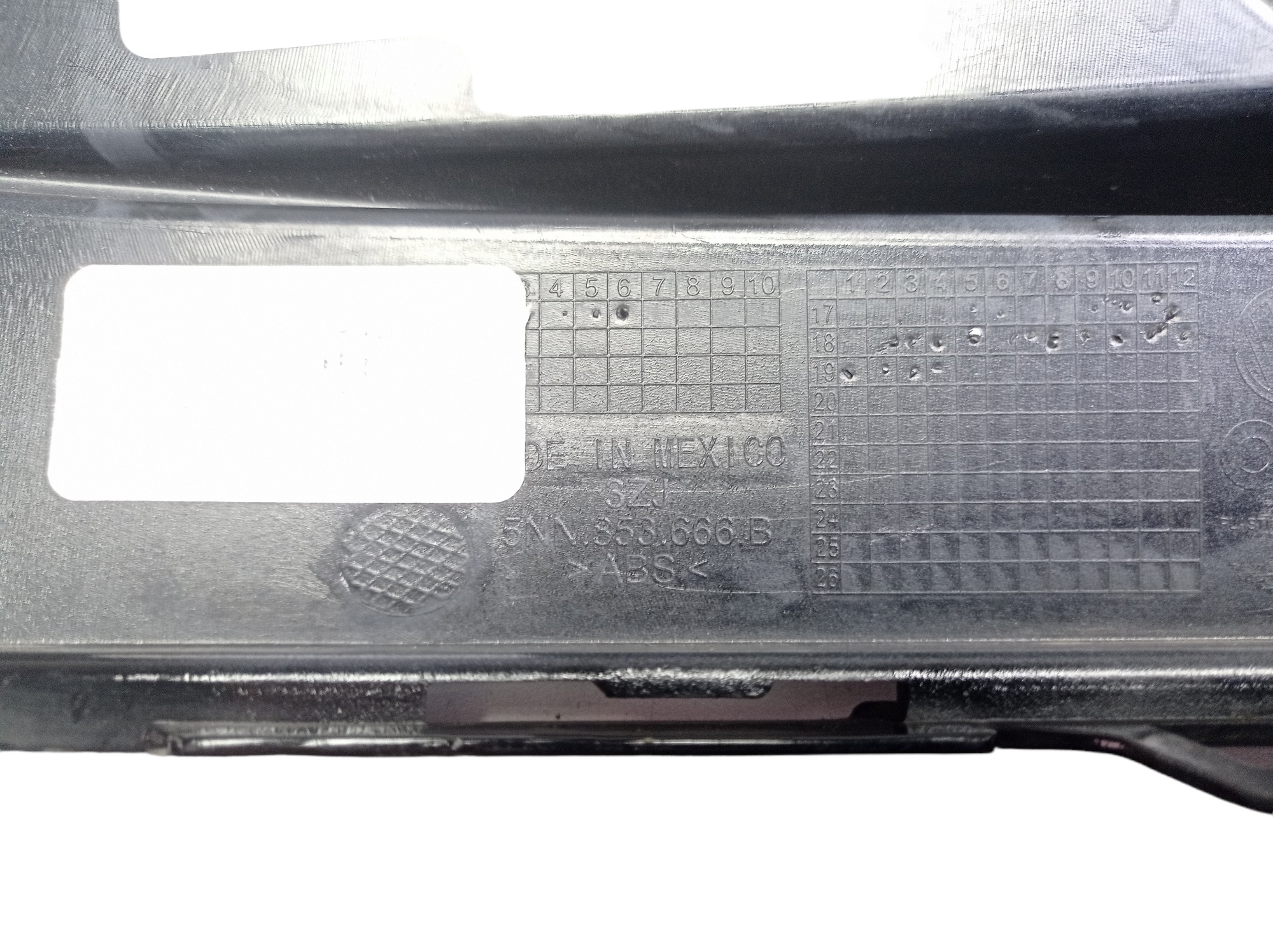 Moldura Farol Milha Direito Vw Tiguan Highline 2018 19 2