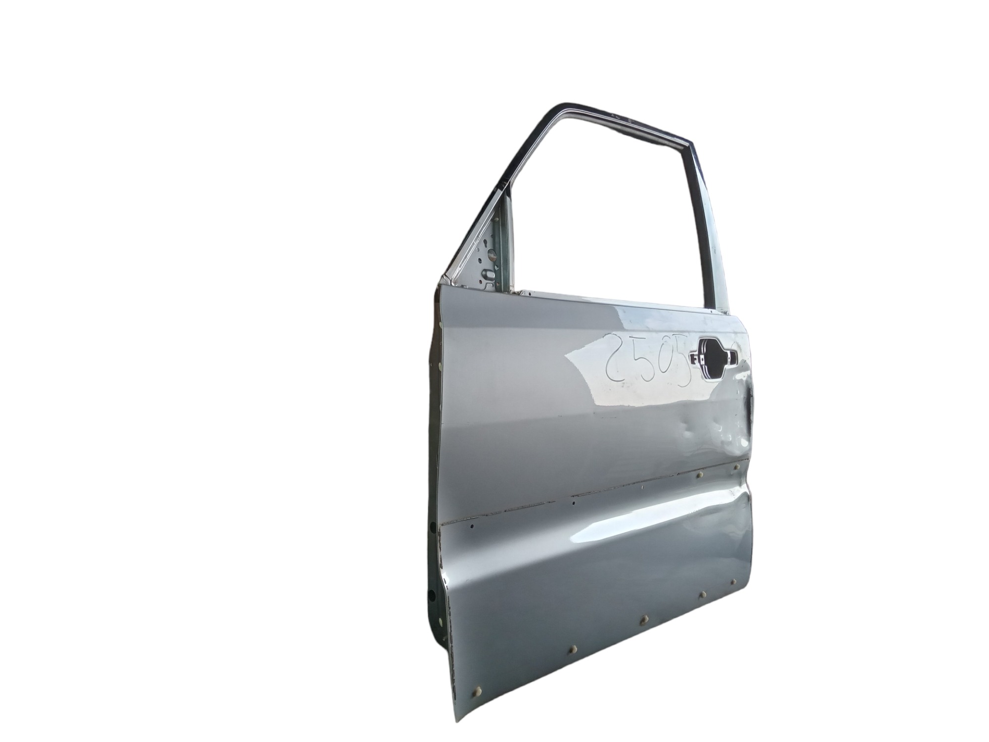 Porta Dianteira Esquerda Mmc Pajero 2011 Para Recuperar Dianteira Esquerdo Prata 3