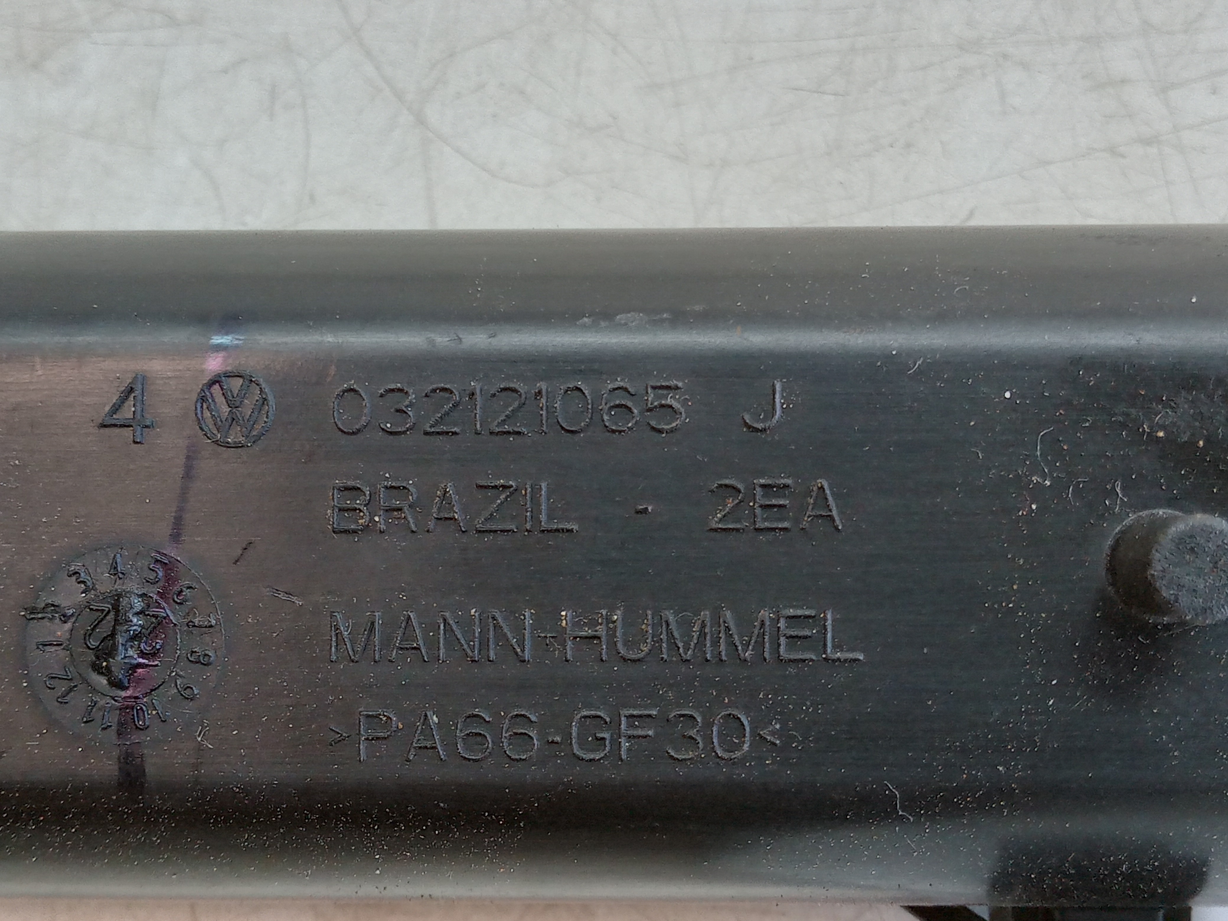 CANO TUBO CARCAÇA VALVULA TERMOSTATICA VW FOX 2010 3