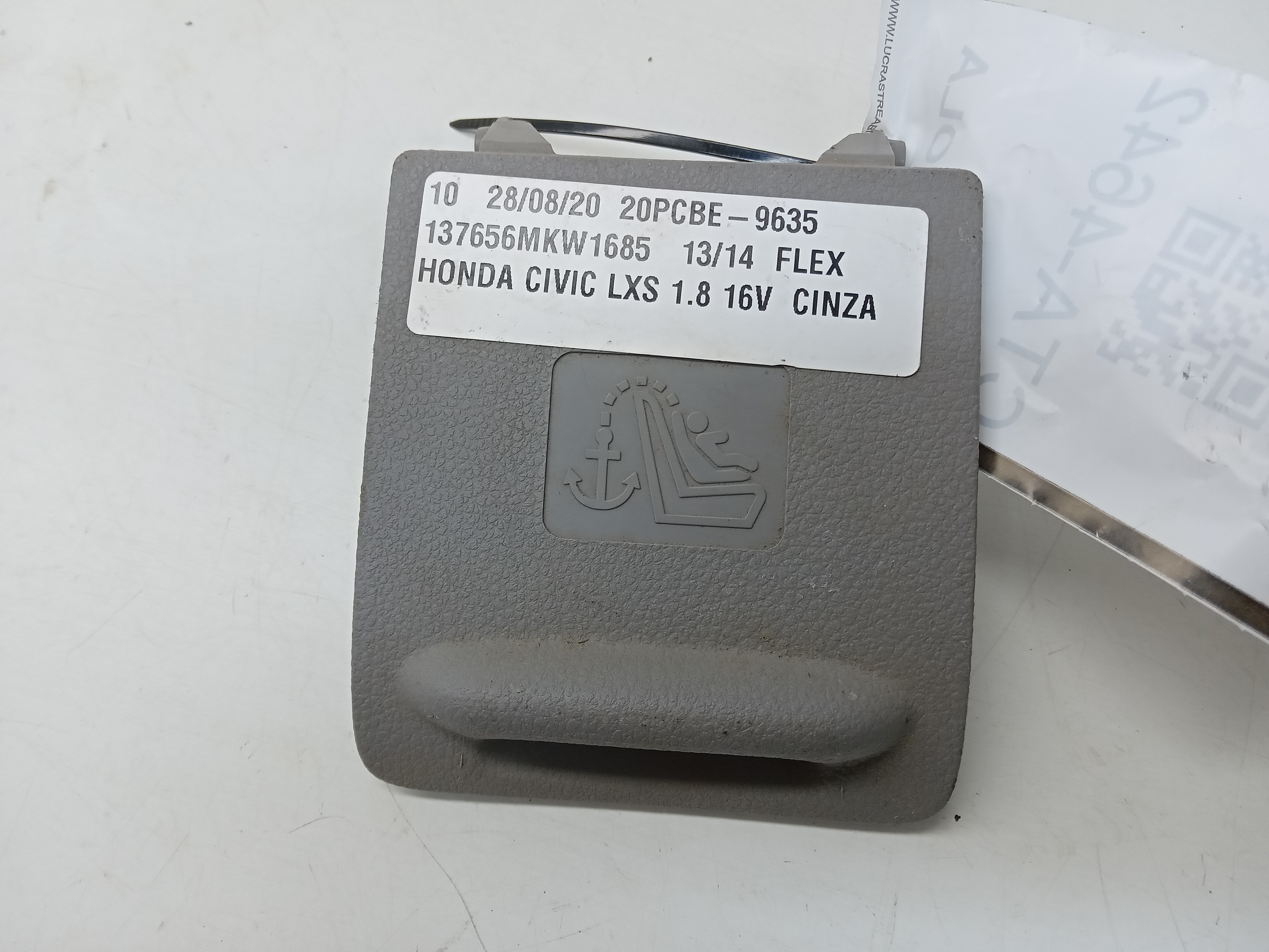 TAMPA CINTO TRASEIRO BAGAGITO HONDA CIVIC 2014 1