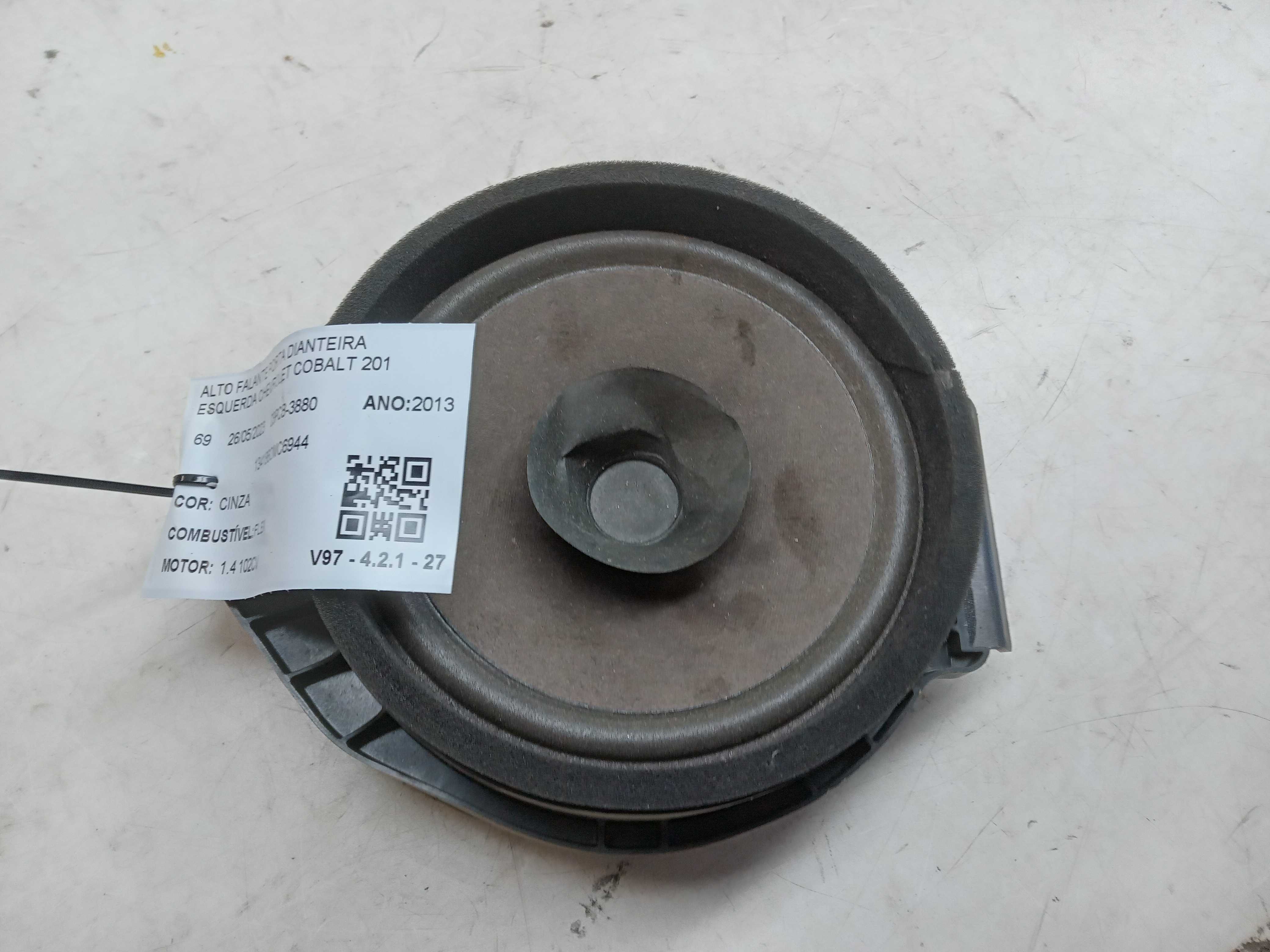ALTO FALANTE PORTA DIANTEIRA ESQUERDA CHEVROLET COBALT 201