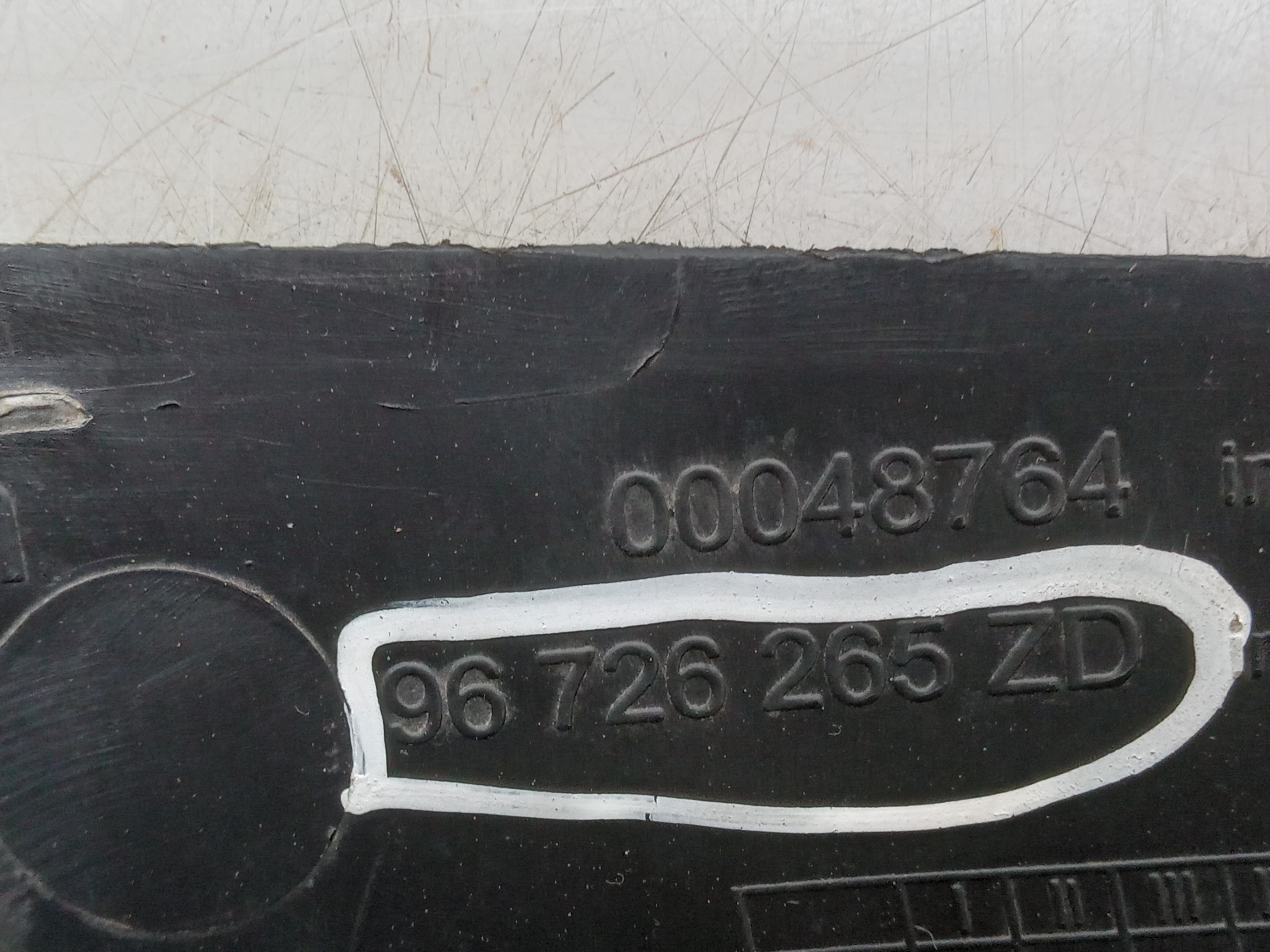 MOLDURA COLUNA DE DIREÇÃO CITROEN DS4 13 14 7