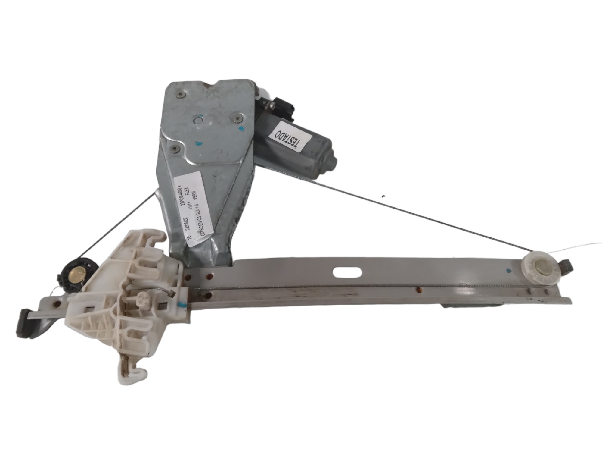 9684740980 Maquina De Vidro Tras Esq Citroën C3 2008 A 12 2