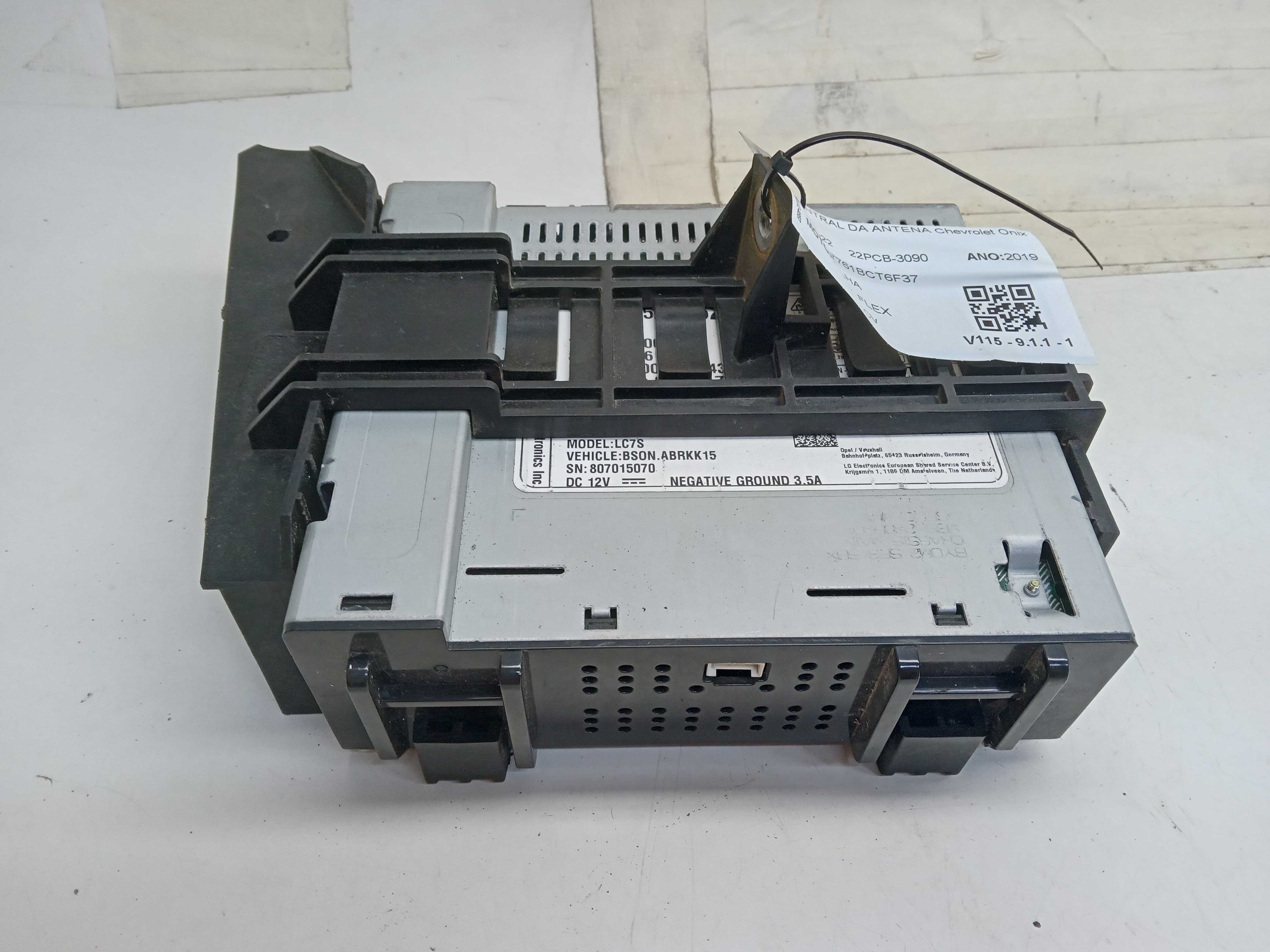 MÓDULO RÁDIO RECEPTOR GM ONIX 2019