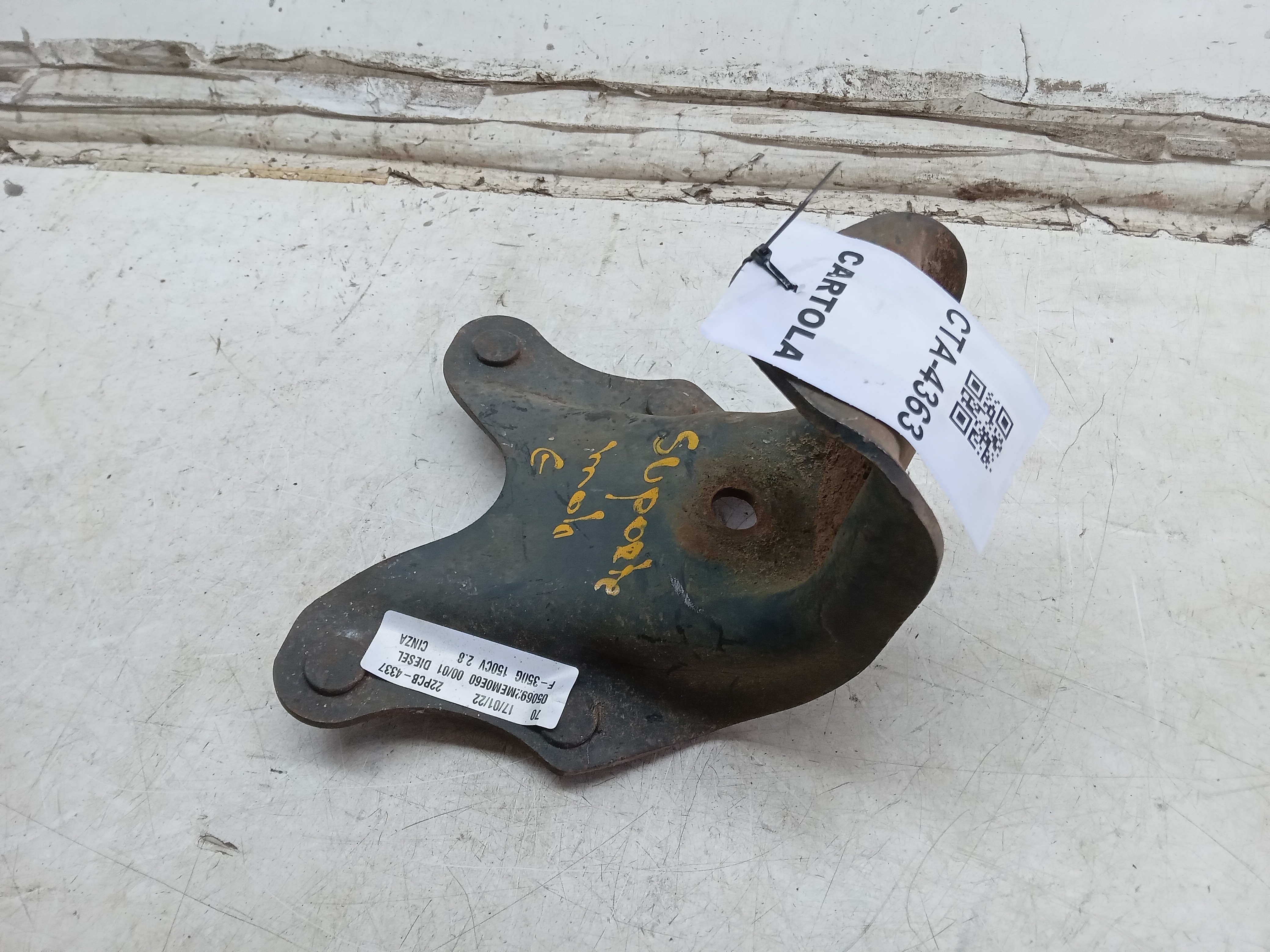 SUPORTE FEIXE MOLA FORD F350 2001 2