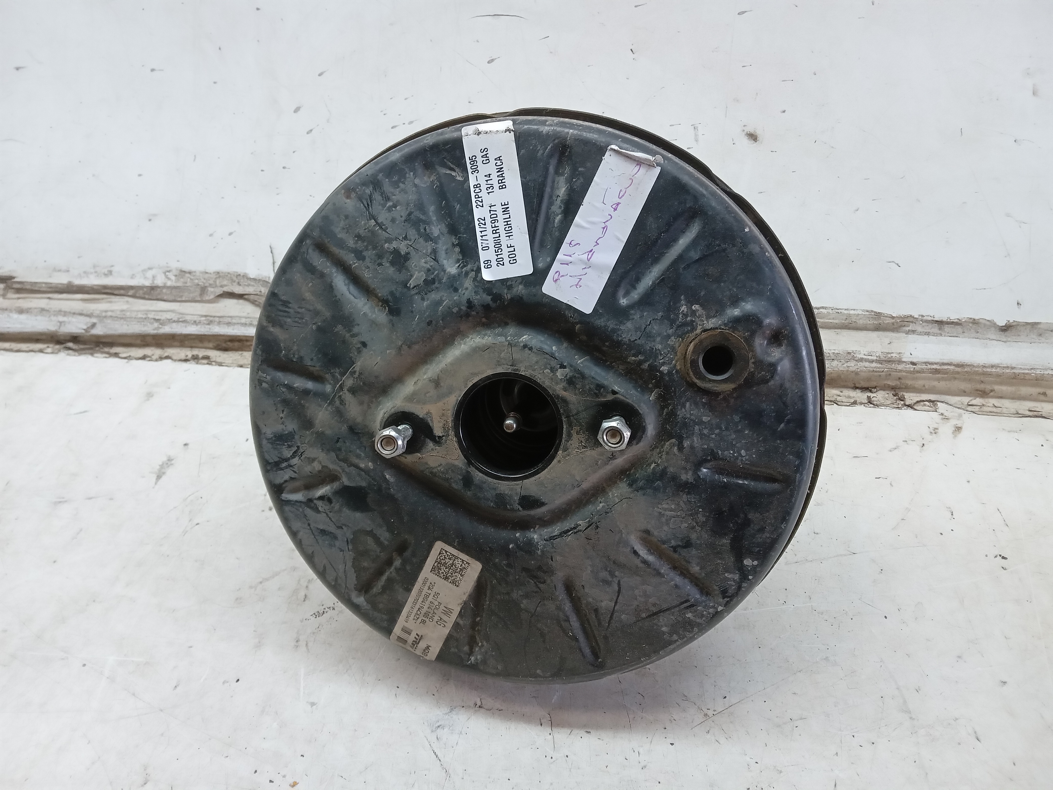 HIDROVÁCUO SERVO FREIO VW GOLF 2014 2