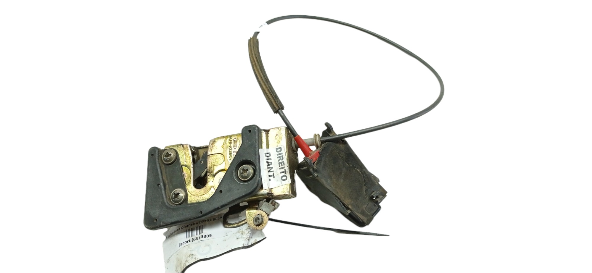 FECHADURA PORTA DIANT LD COM MAÇANETA FORD ESCORT 1997 9