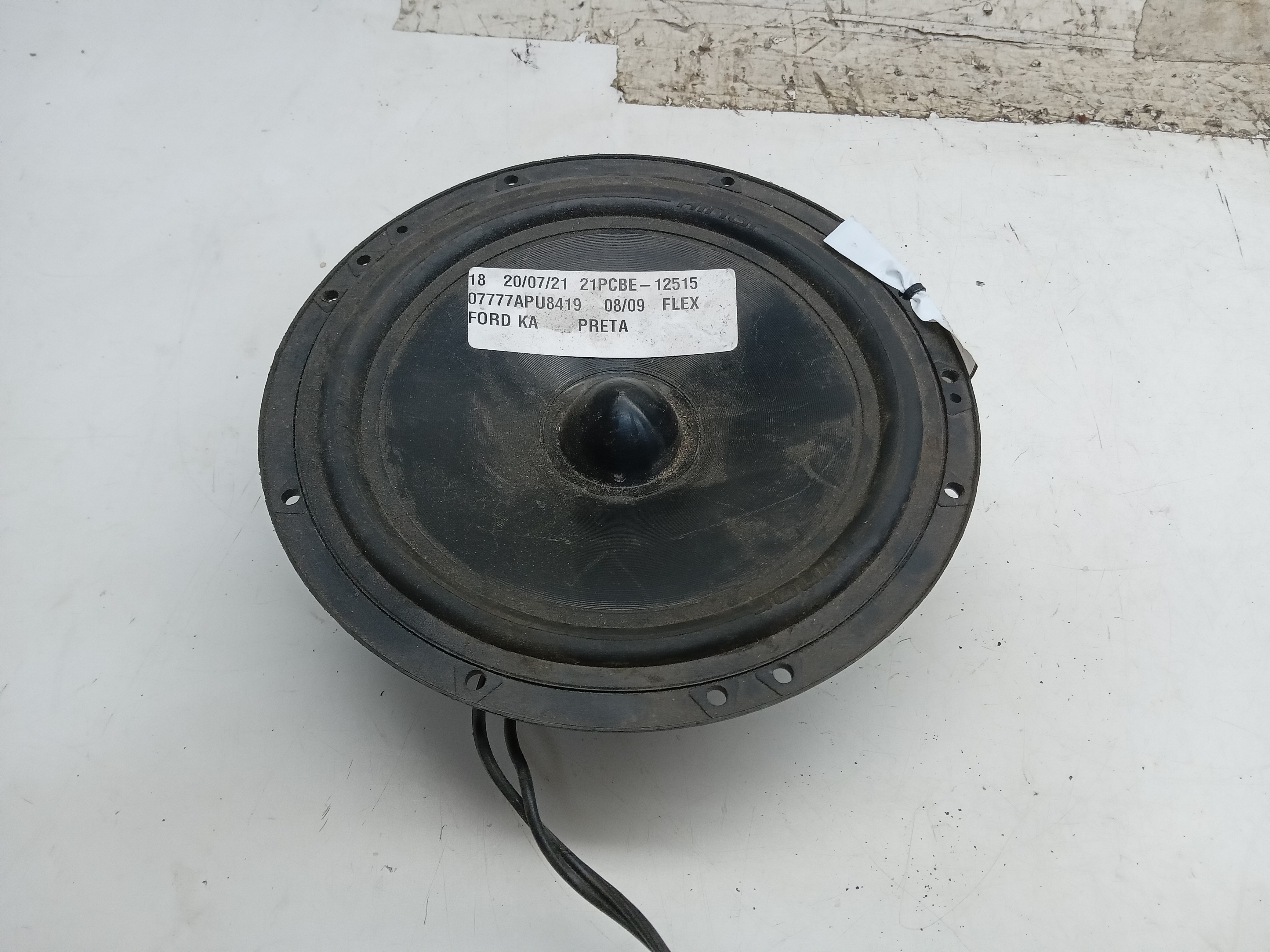 ALTO FALANTE HINOR 6 POLEGADAS FORD KA 2008  2009