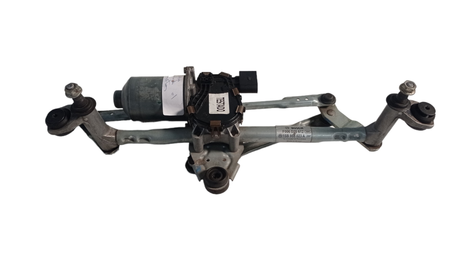 Galhada E Motor Limpador Parabrisa Vw Up 2016 A 2019