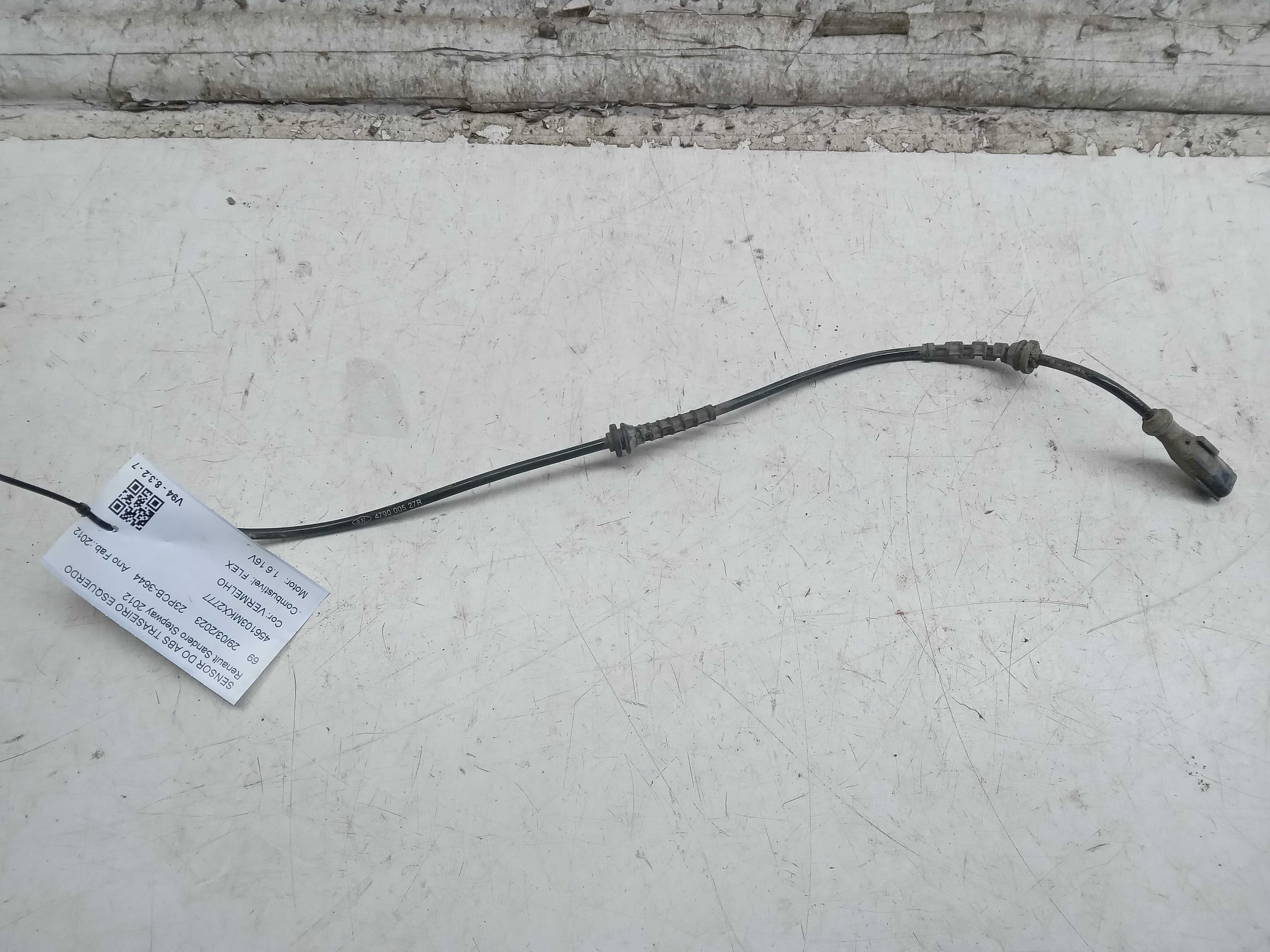 SENSOR DO ABS TRASEIRO ESQUERDO Renault Sandero Stepway 2012