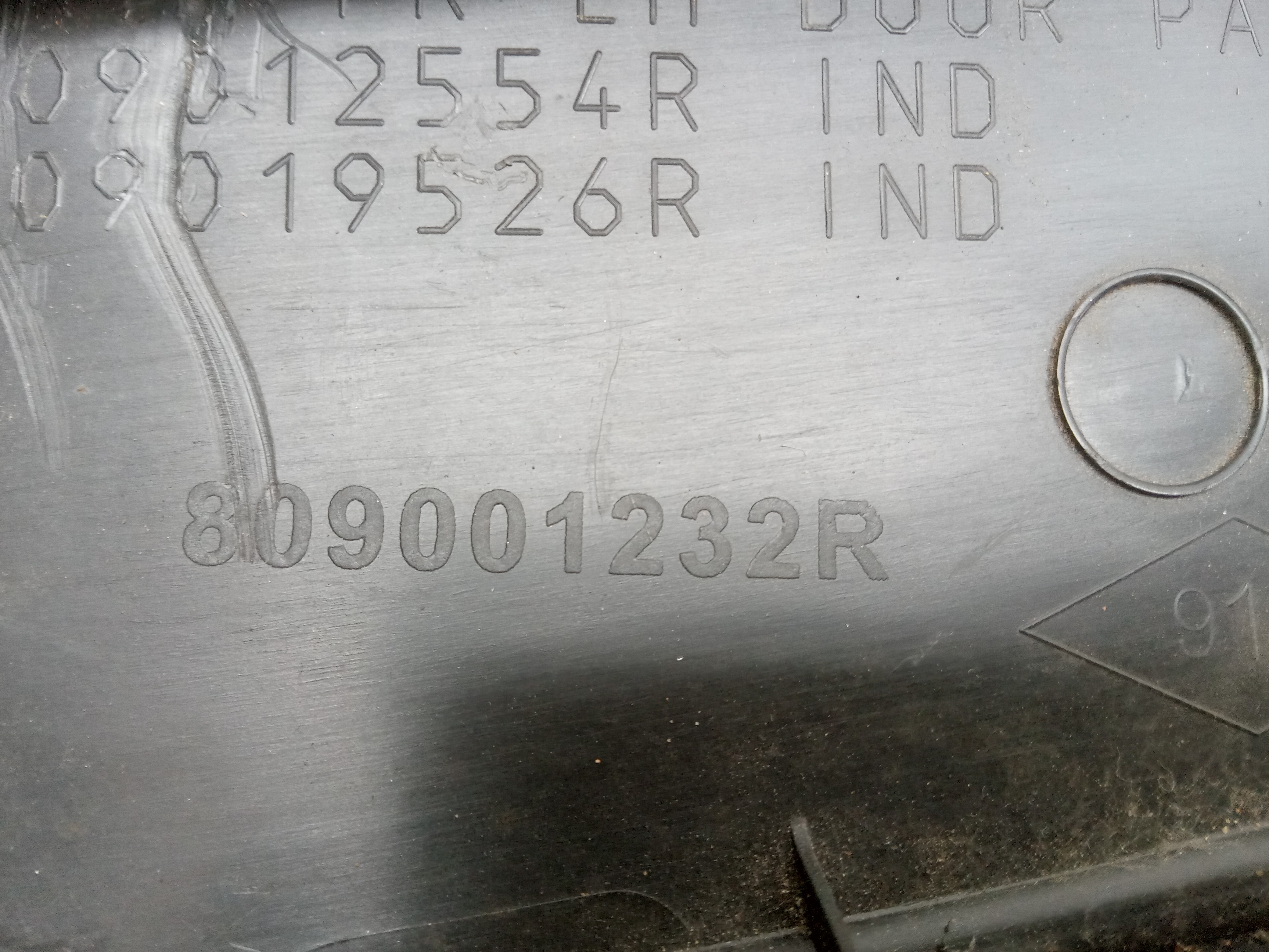FORRO PORTA DIANT LE Renault Kwid 2019 3