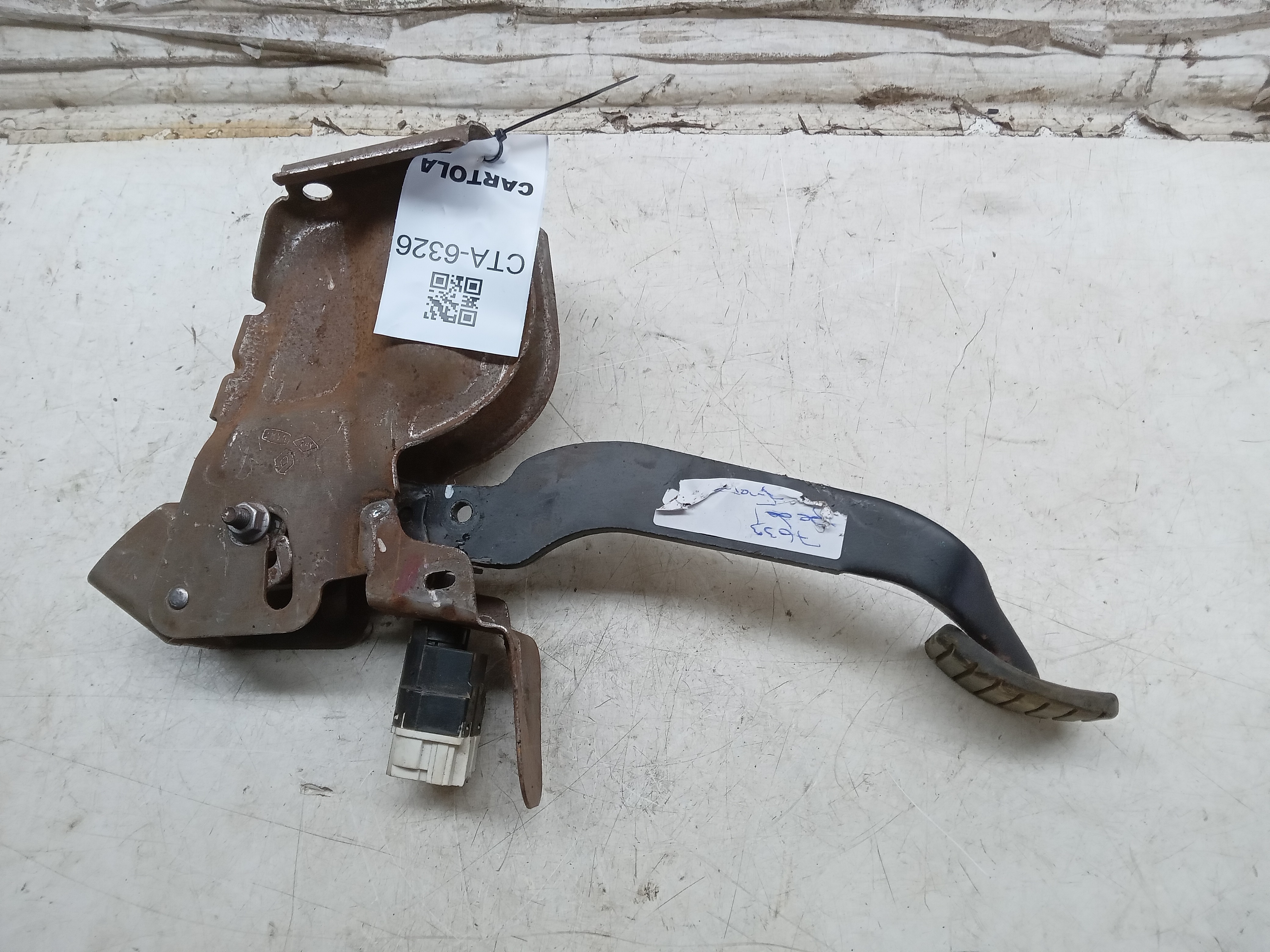 PEDAL FREIO RENAULT SANDERO 2018 1