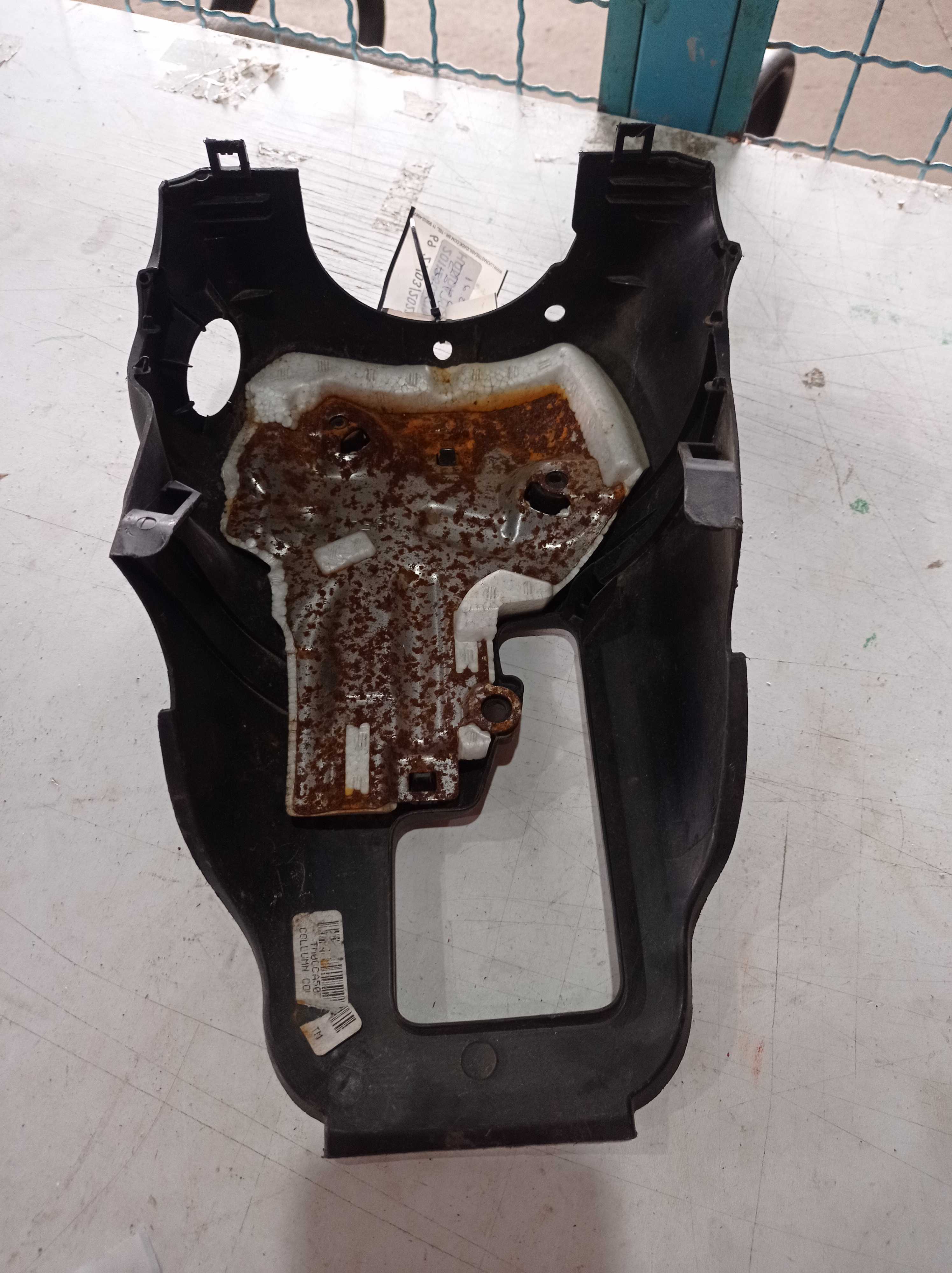MOLDURA INFERIOR COLUNA DIREÇÃO HONDA CITY 2013 2