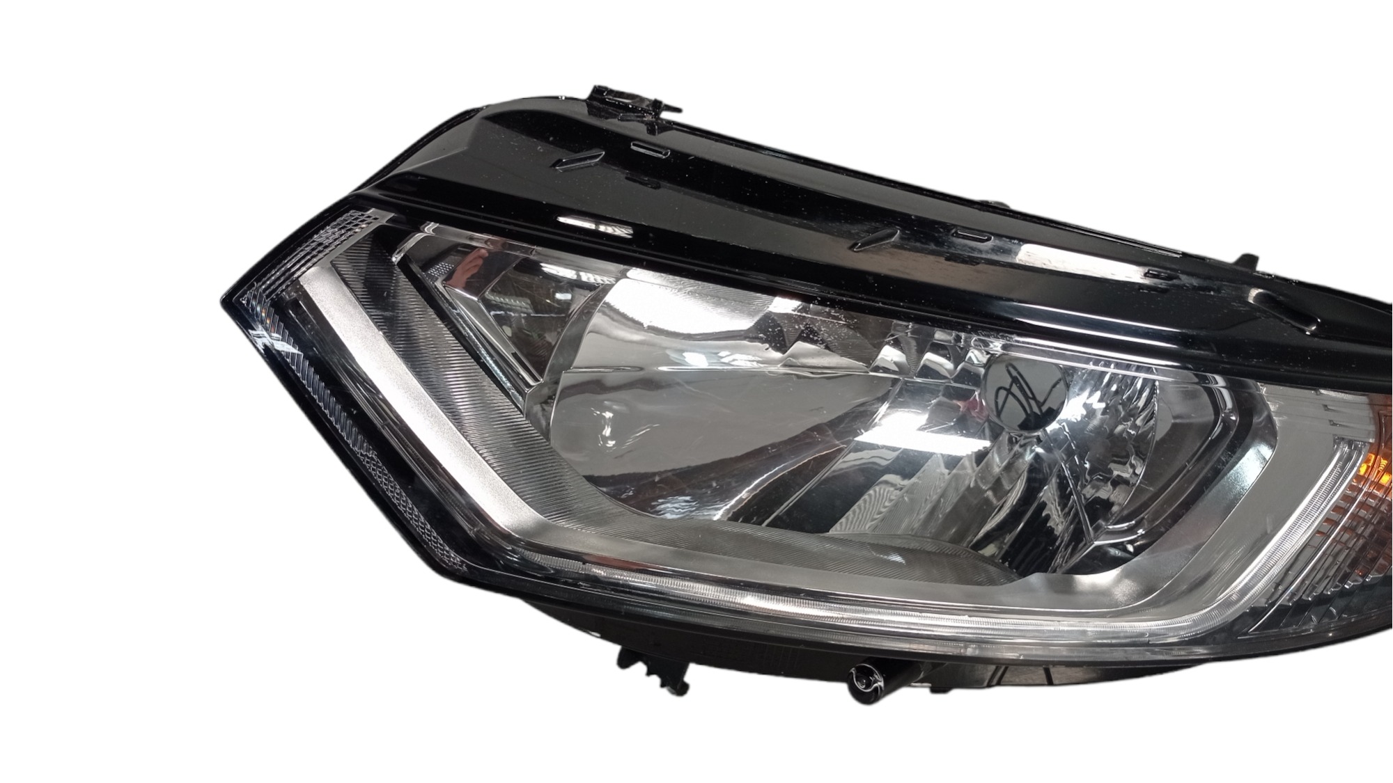 Farol Esquerdo Ford Ecosport Com Led 2013 A 2017 Recuperado 3