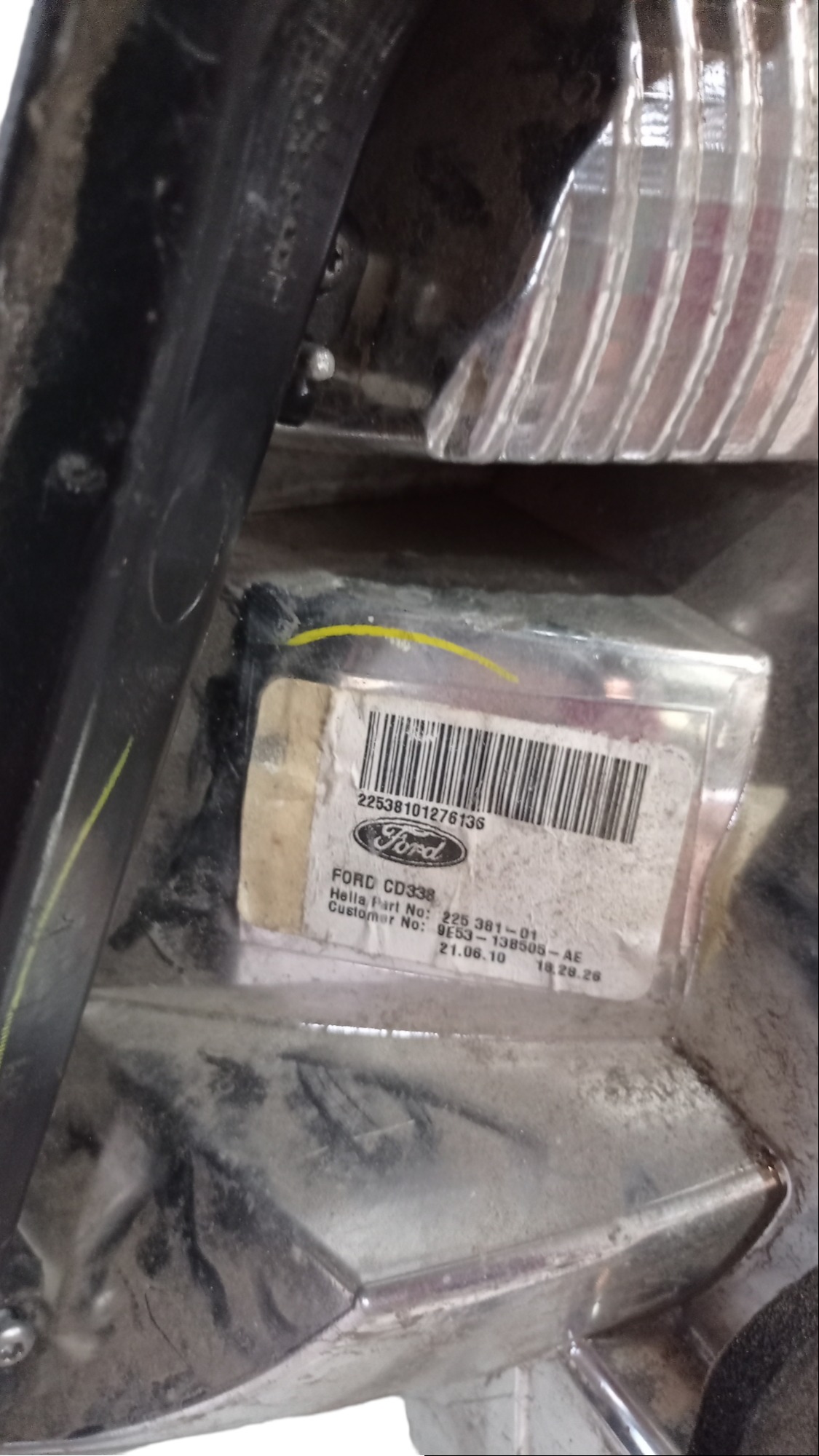 Lanterna Traseira Esquerda Ford Fusion 2010 A 2012 Recuperad 3