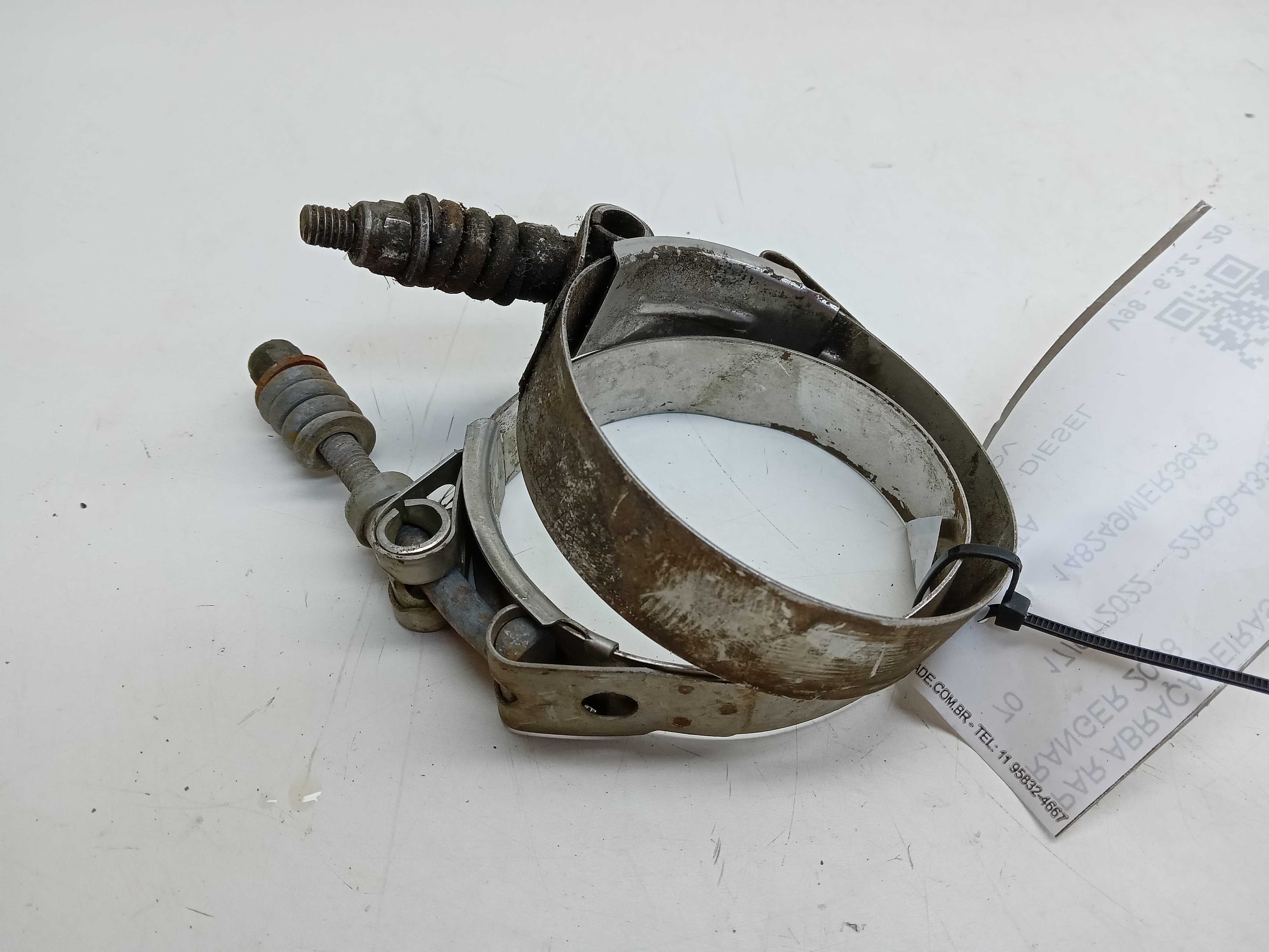 PAR ABRAÇADEIRAS ESCAPAMENTO FORD RANGER 2008 2