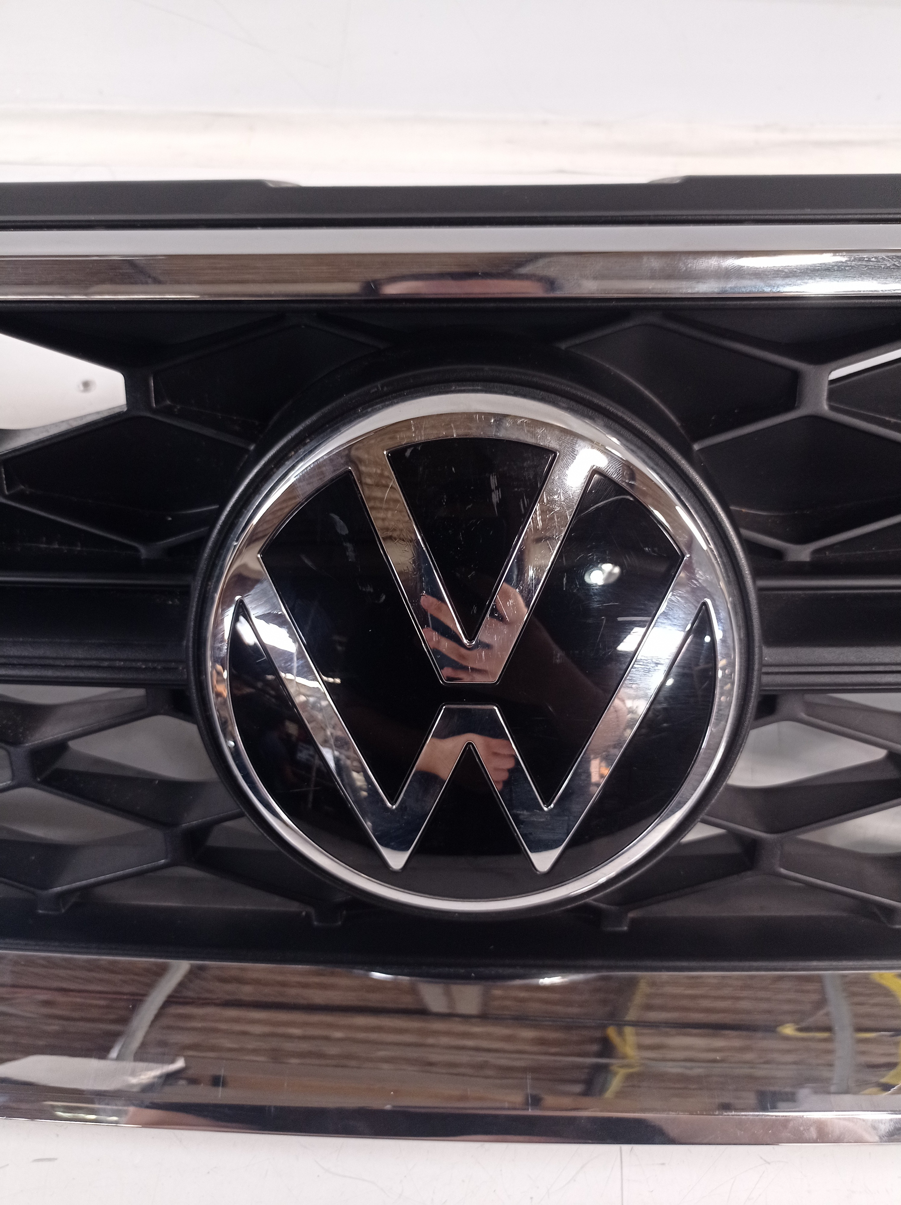 Grade Parachoque Dianteiro Volkswagen Taos 2021 Original 7