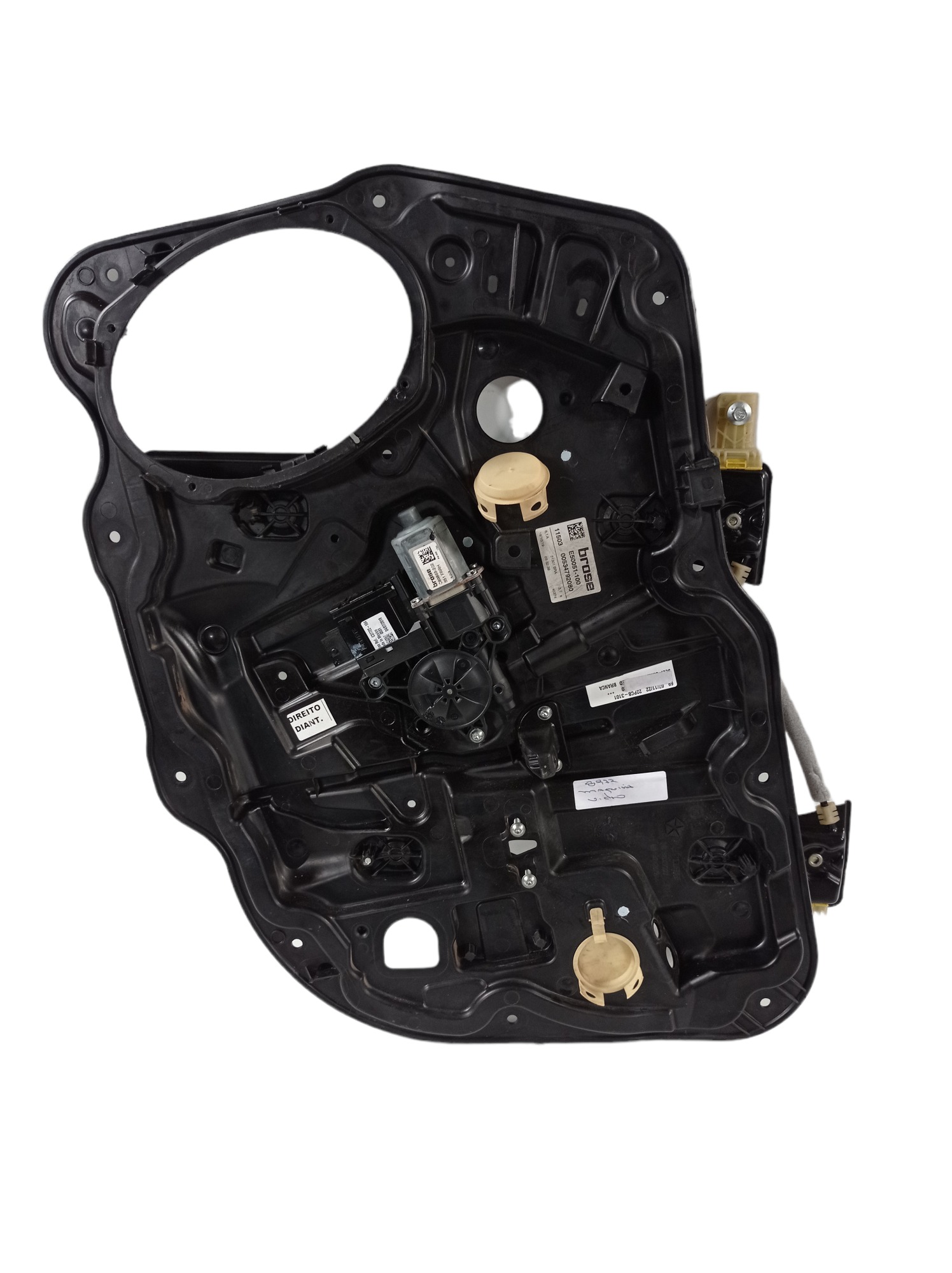 52027227 Máquina De Vidro Dianteira Dir Jeep Compass 19/21