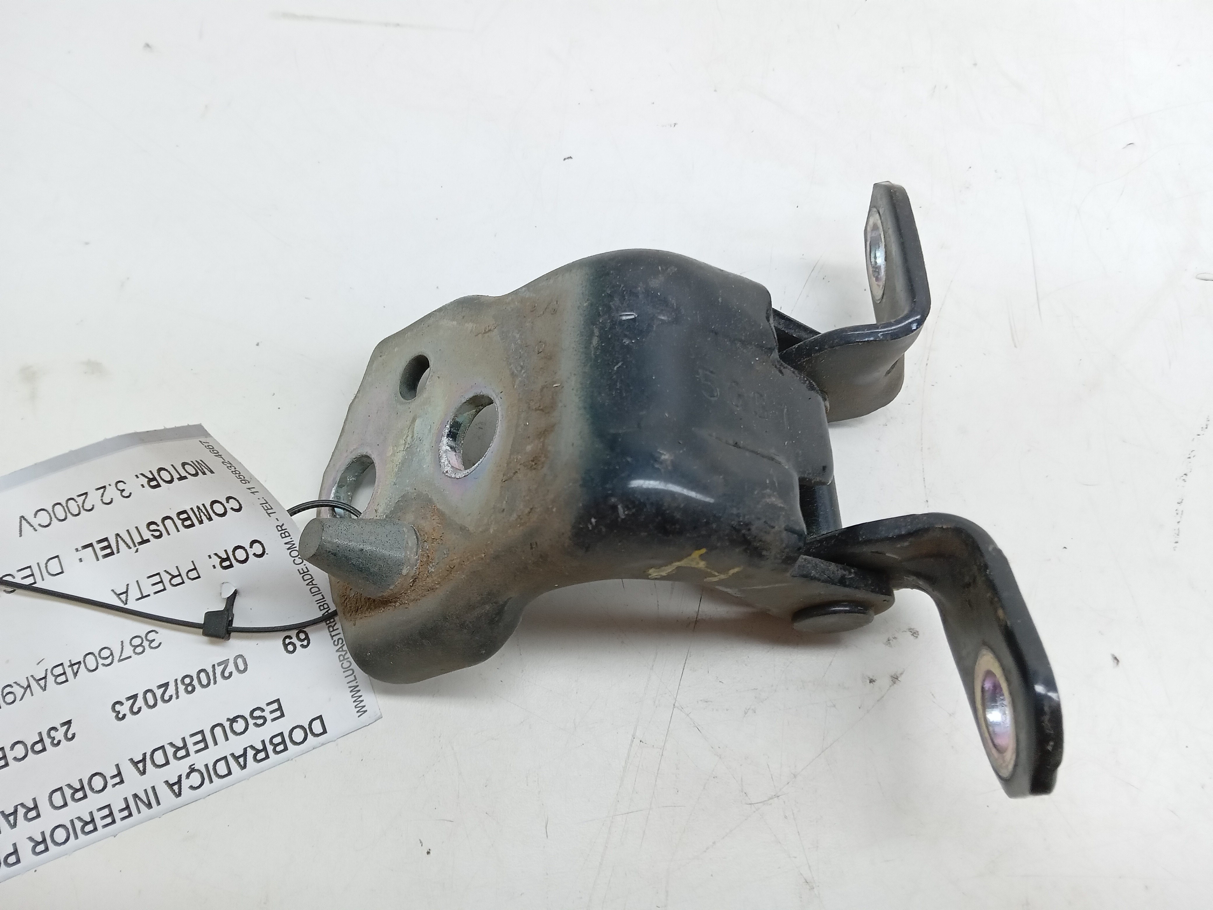 DOBRADIÇA INFERIOR PORTA TRAS LE FORD RANGER CD 2016 2