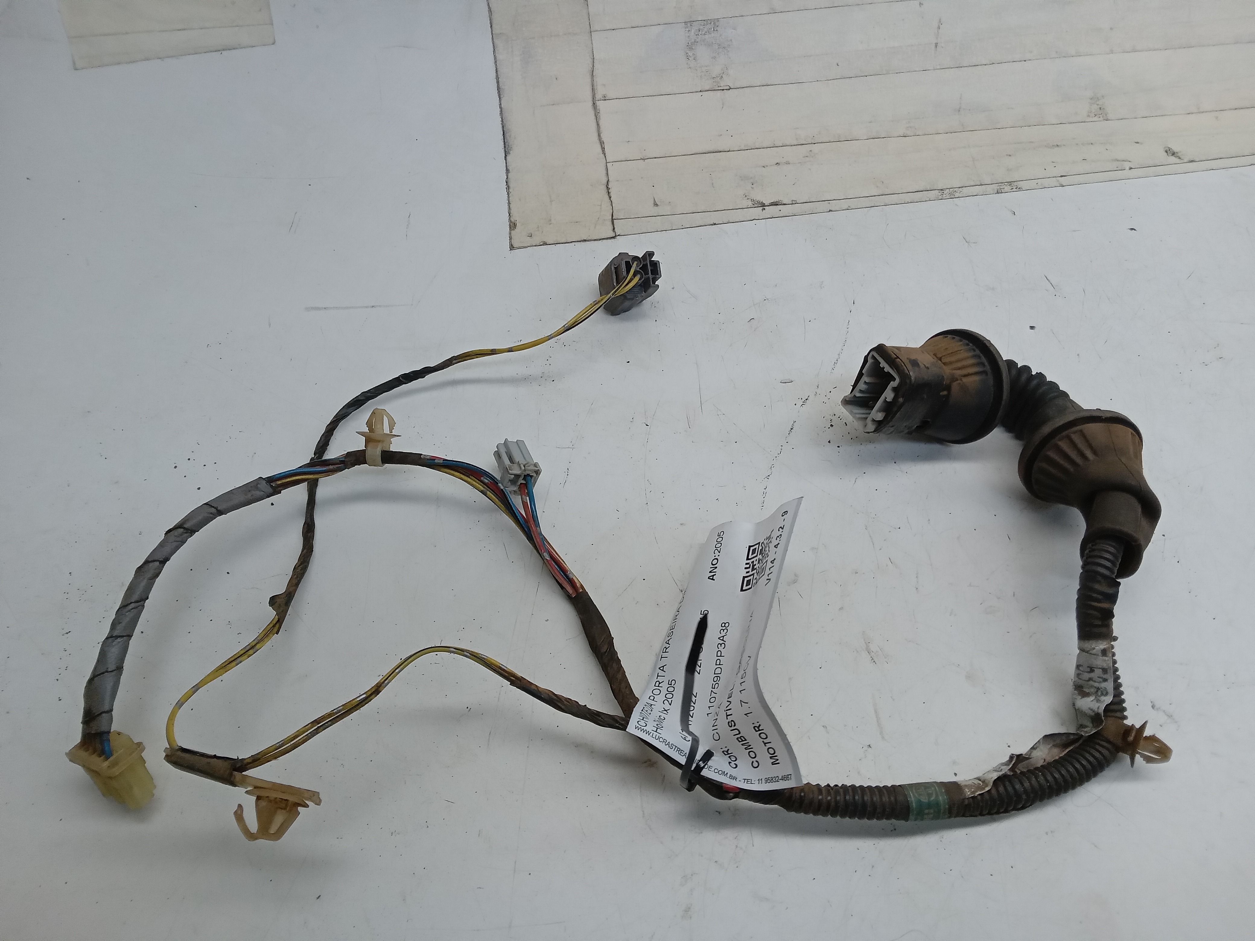 CHICOTE PORTA TRASEIRA LD Honda Civic lx 2005 2