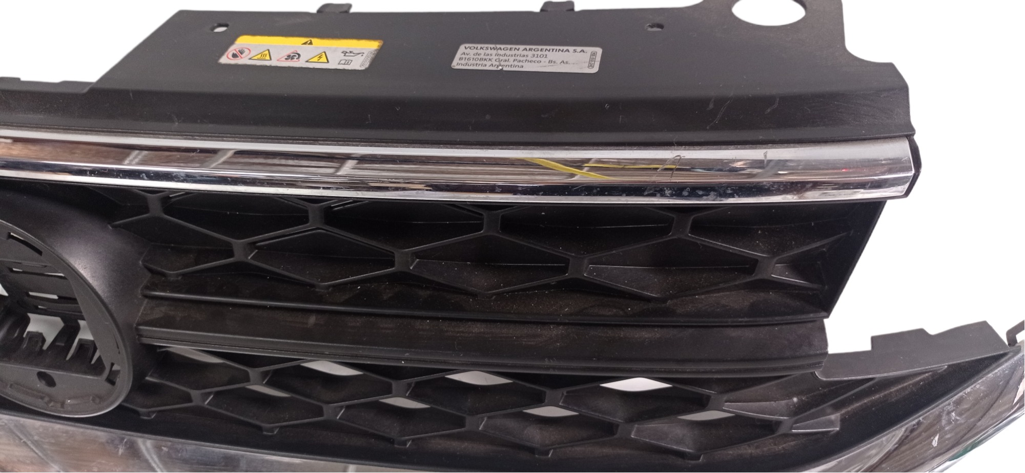 Grade Dianteira Volkswagen Taos 2020 Sem Led 8