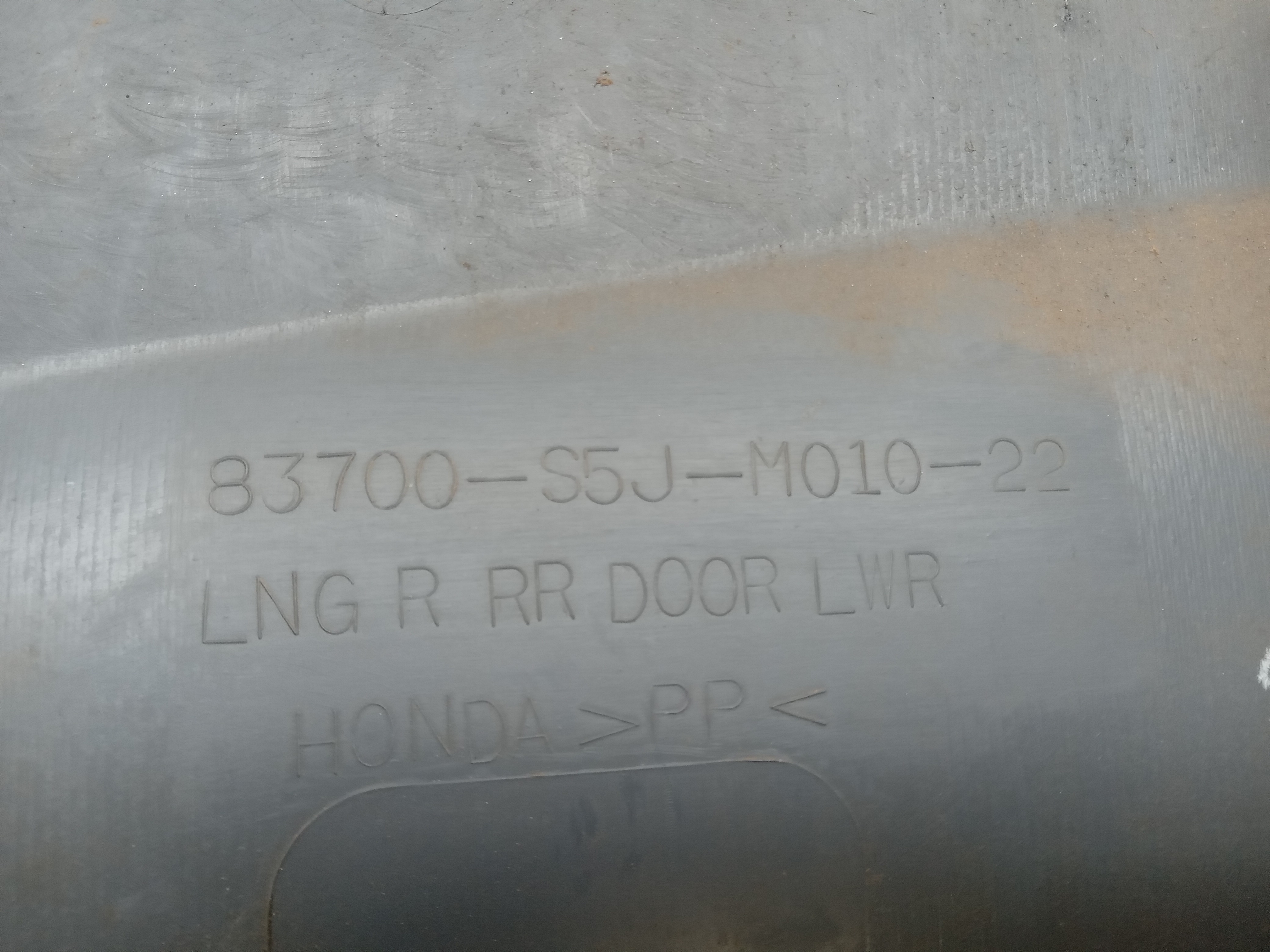 FORRO PORTA TRAS LD Honda Civic lx 2005 3