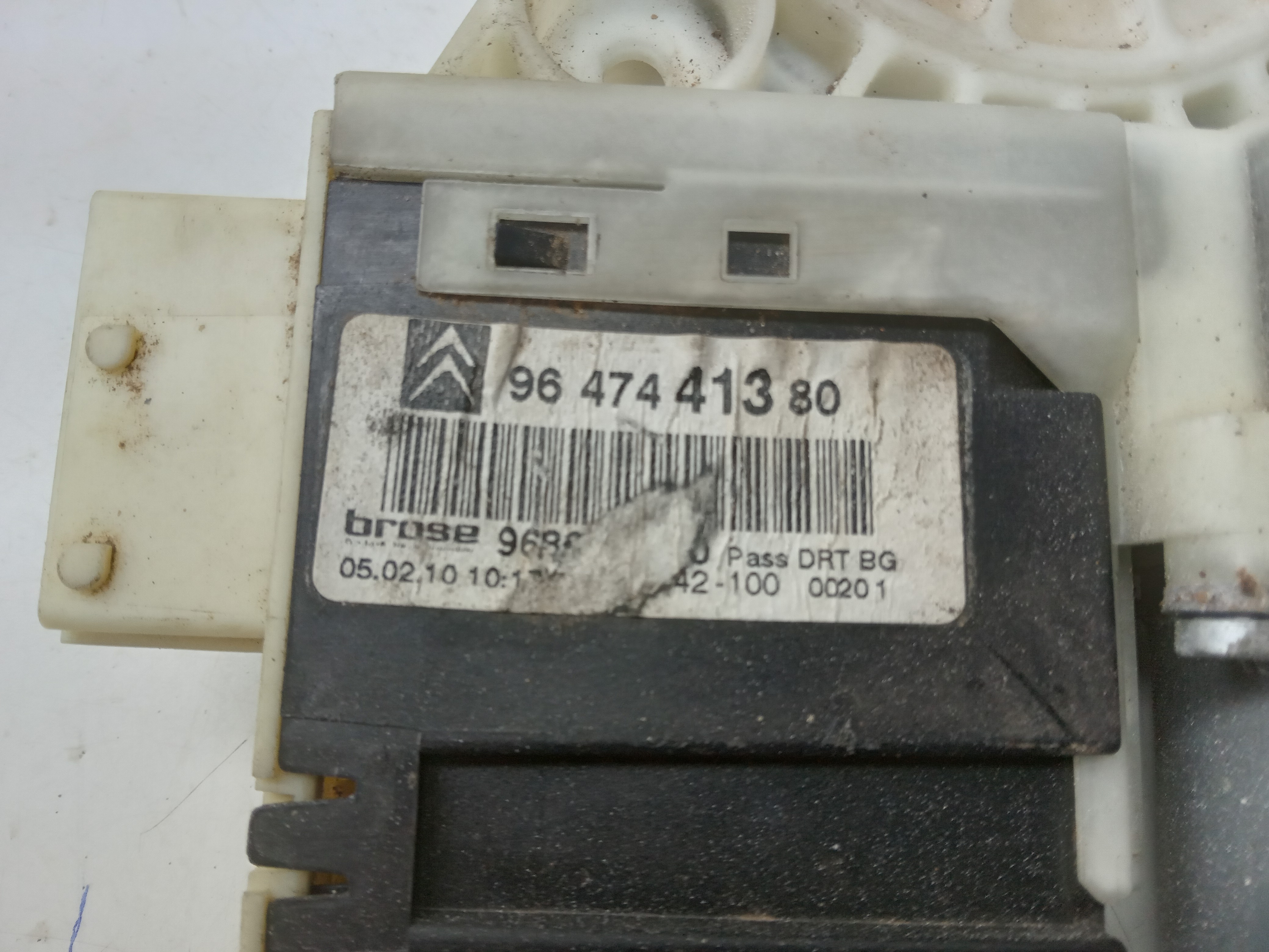 MOTOR MAQUINA VIDRO DIANT LD CITROEN C4 2010 4