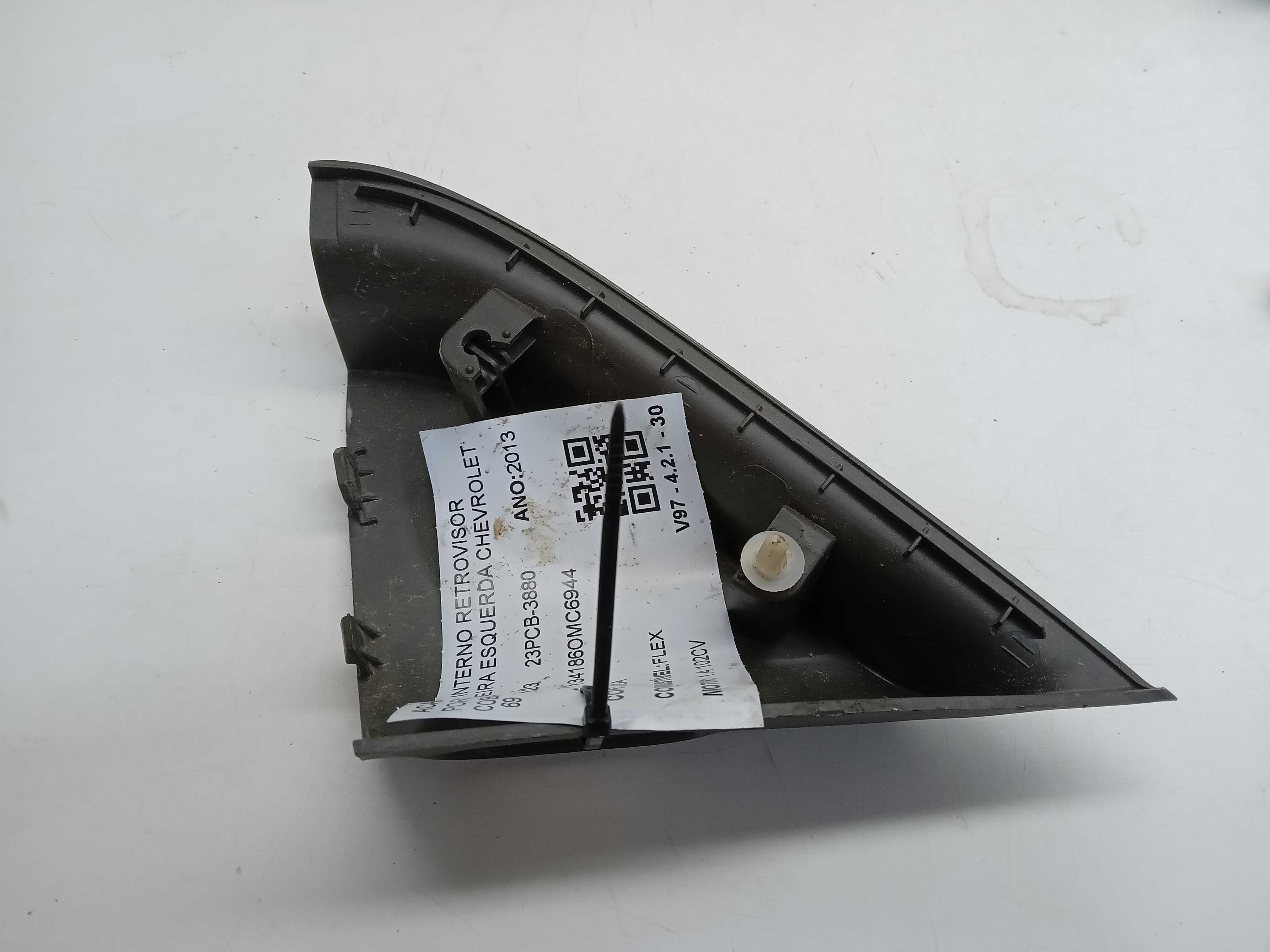 ACABAMENTO INTERNO RETROVISOR PORTA DIANT LE GM COBALT 2013 2