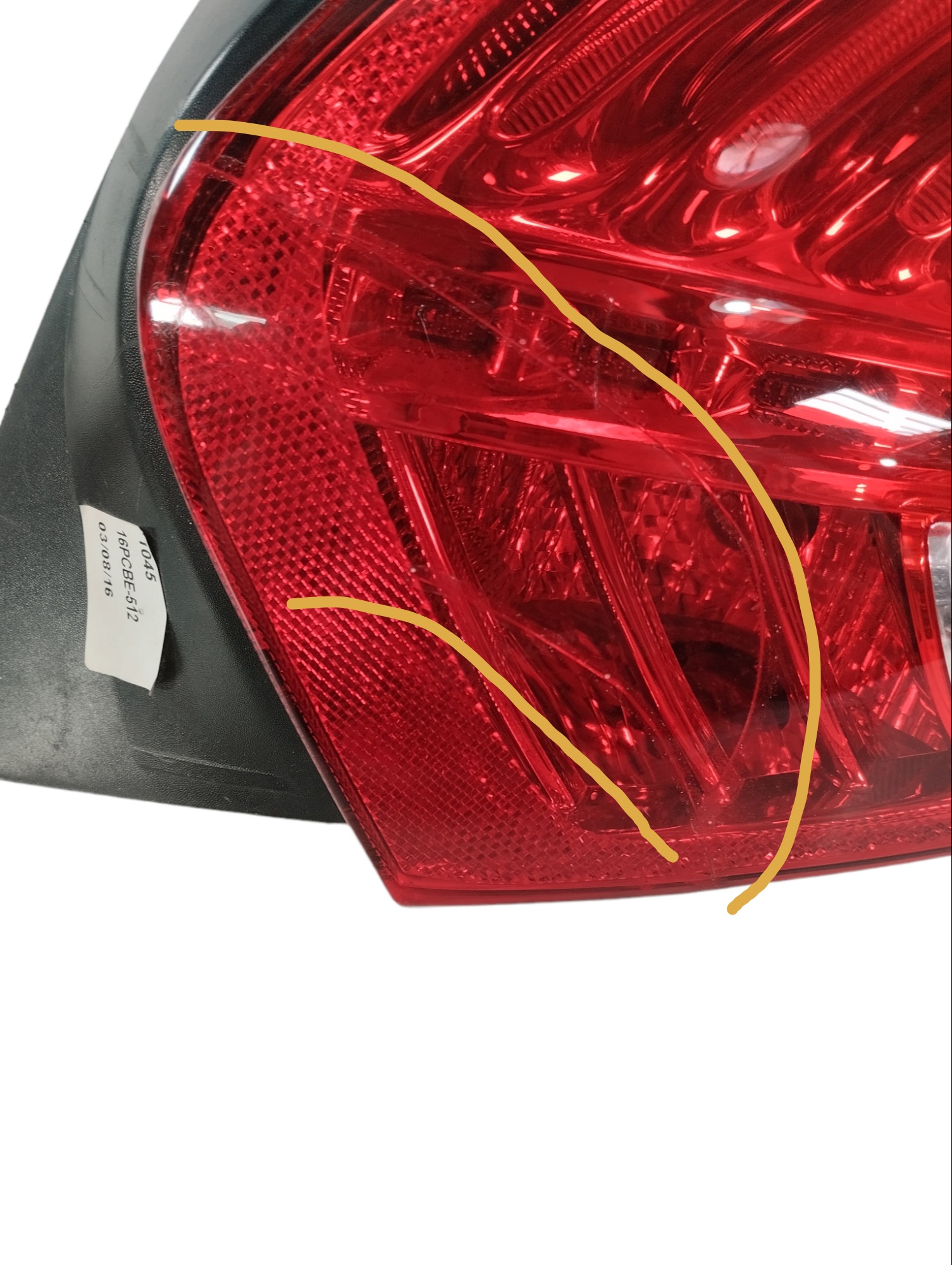 Lanterna Traseira Direita Peugeot 208 2012 2017 Recuperada Direito Xxxx 5