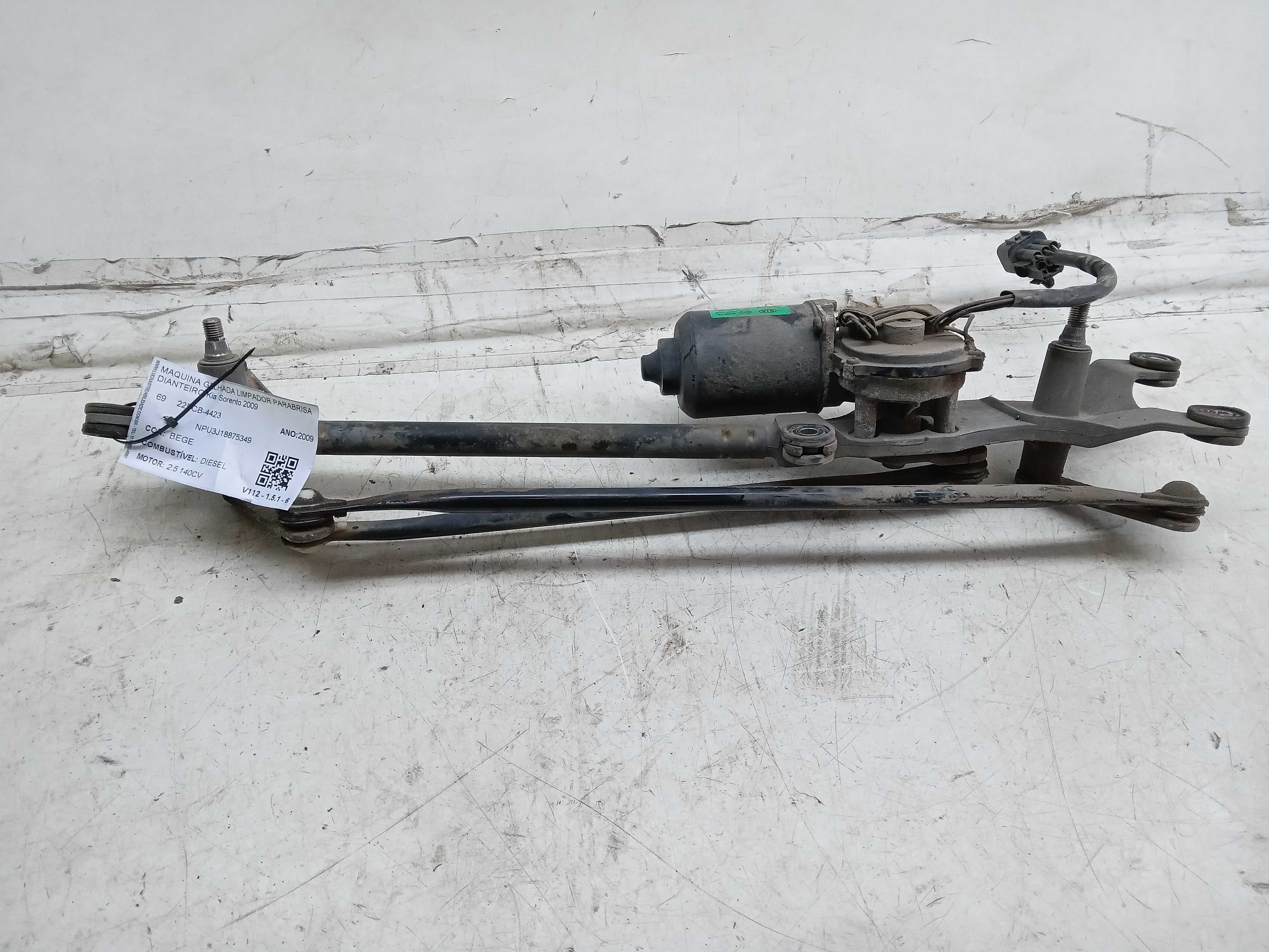 MAQUINA GALHADA LIMPADOR PARABRISA KIA SORENTO 2009 1