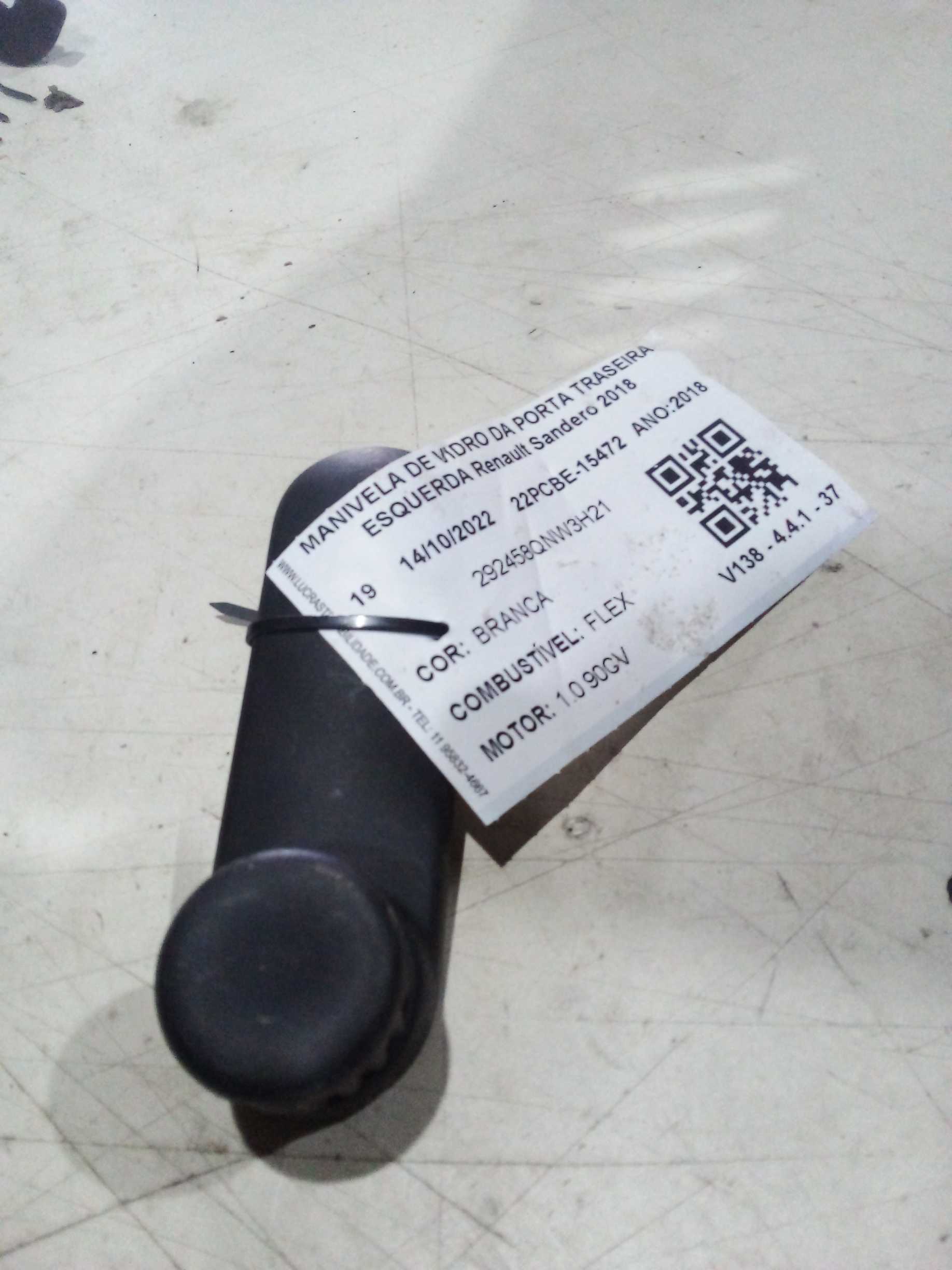 MANIVELA DE VIDRO DA PORTA TRASEIRA ESQUERDA Renault Sandero 1