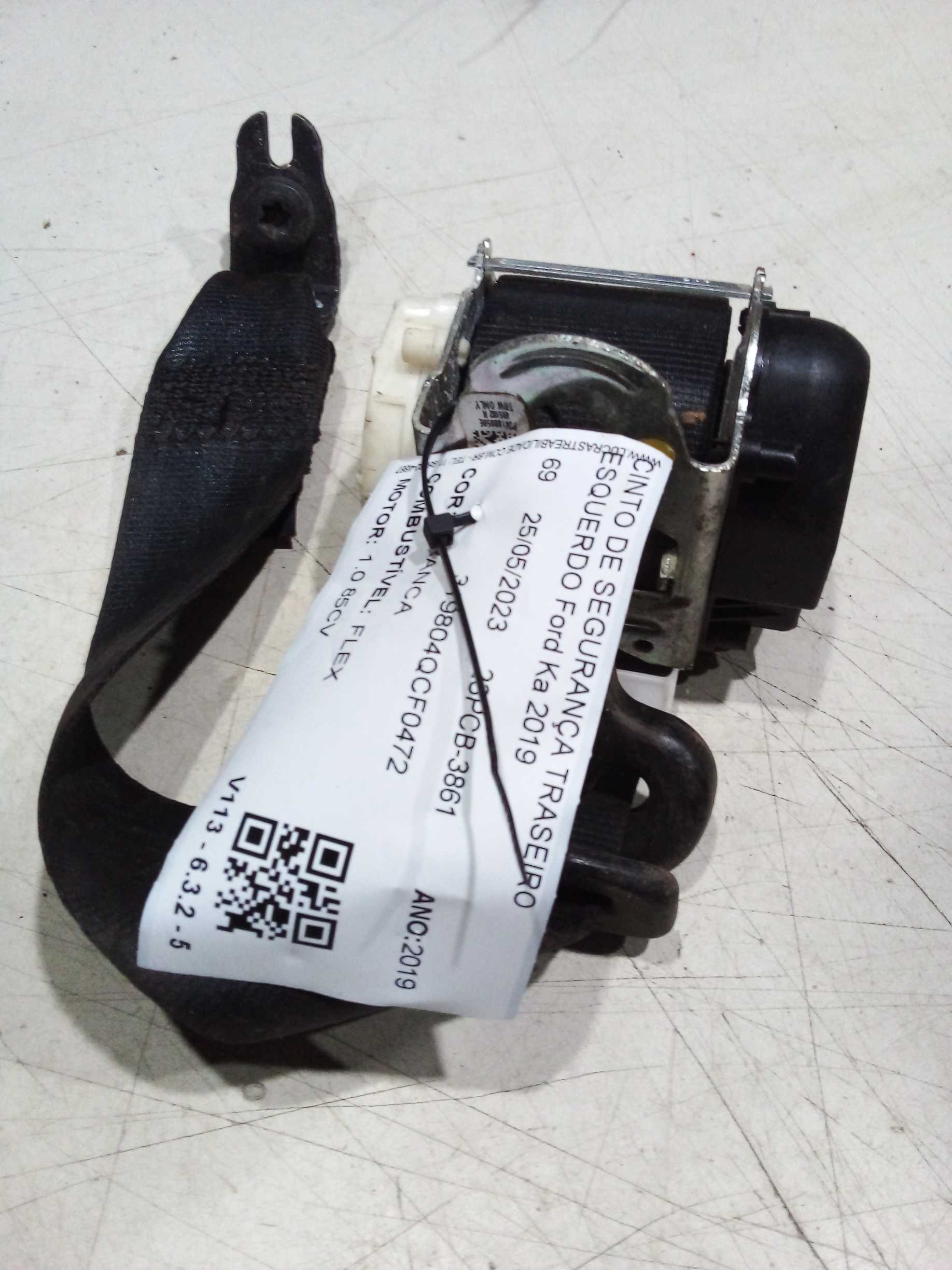 CINTO DE SEGURANÇA TRAs ESQUERDO Ford Ka 2019 e3b5a611b69